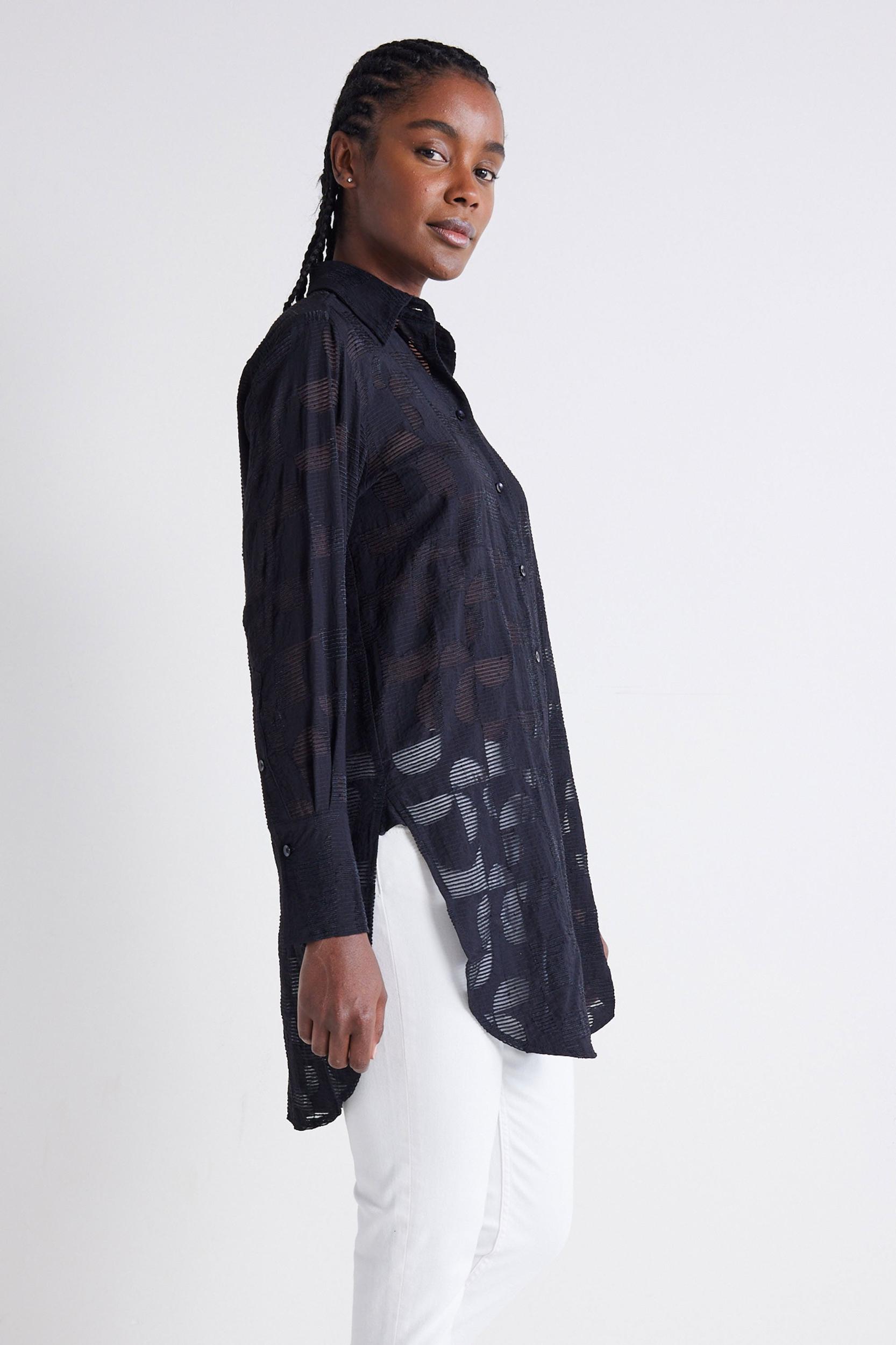 Walkover Geo Sheer Tunic Product Image