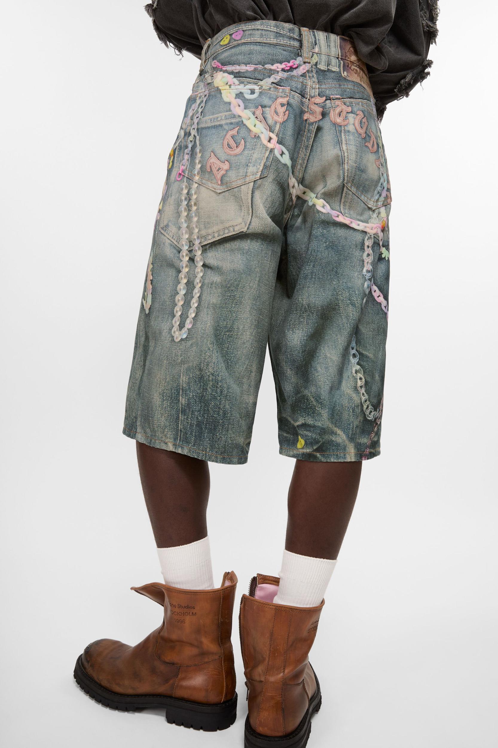 Denim shorts - loose fit Product Image