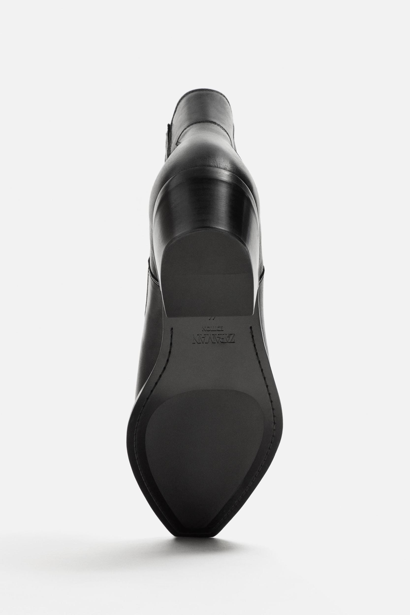 LEATHER COWBOY BOOTS Product Image