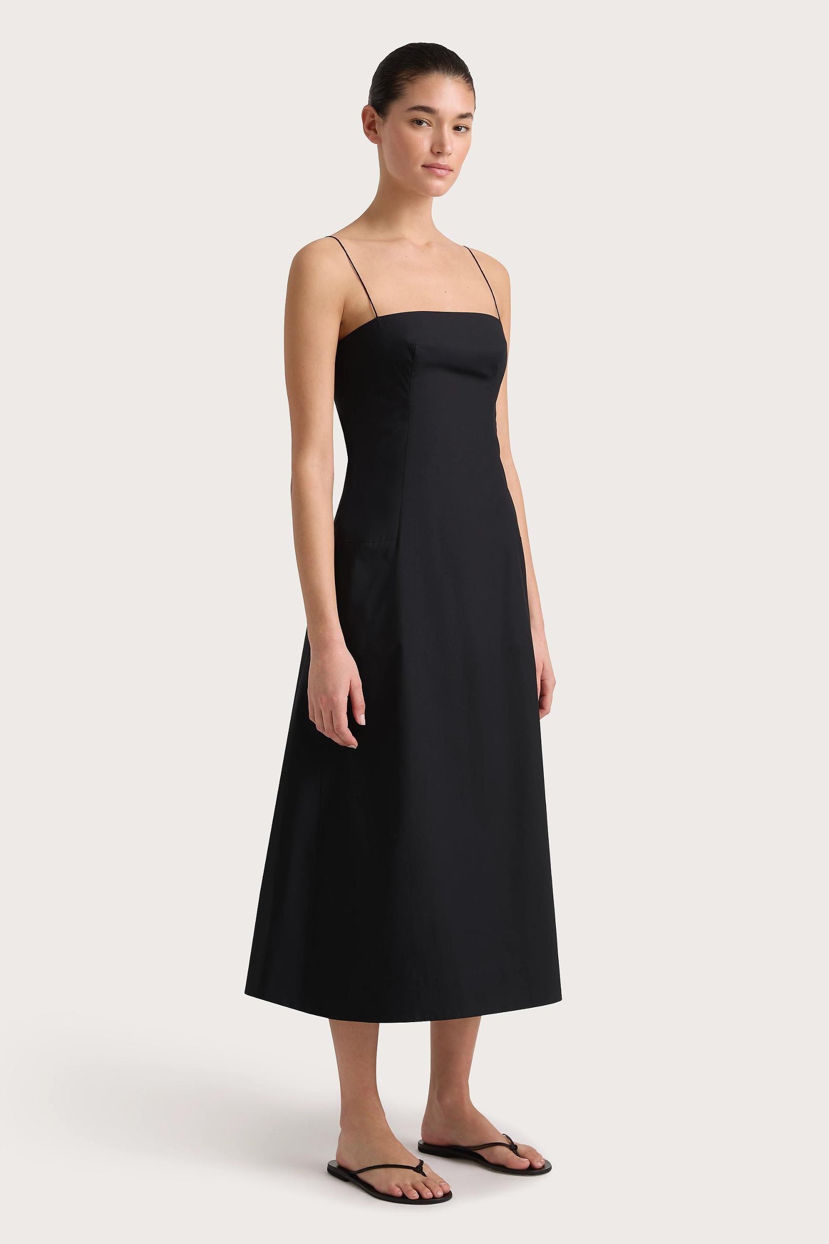 Ostano Midi Dress Black - Final Sale Product Image