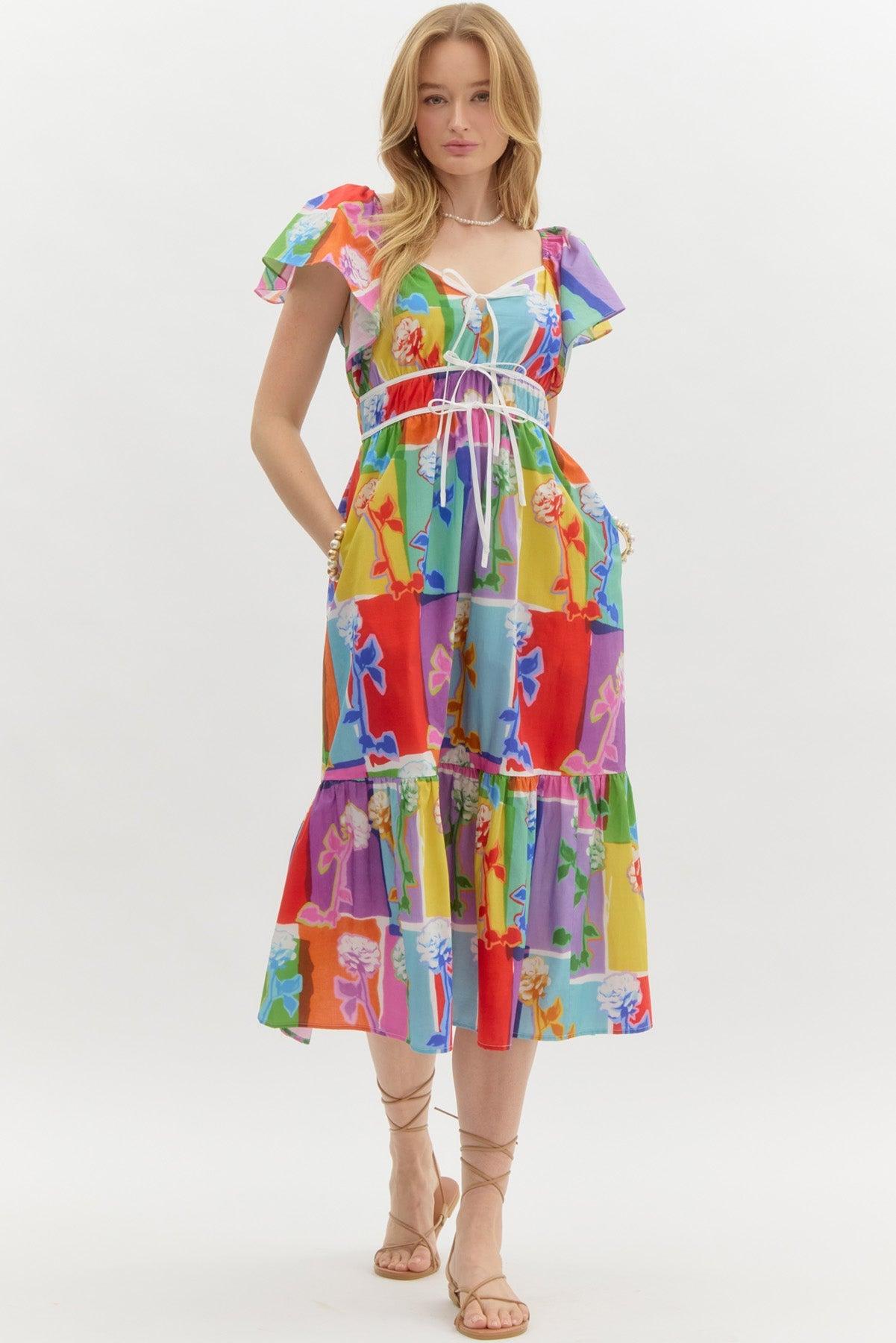 Marina Mirage Midi Dress Product Image