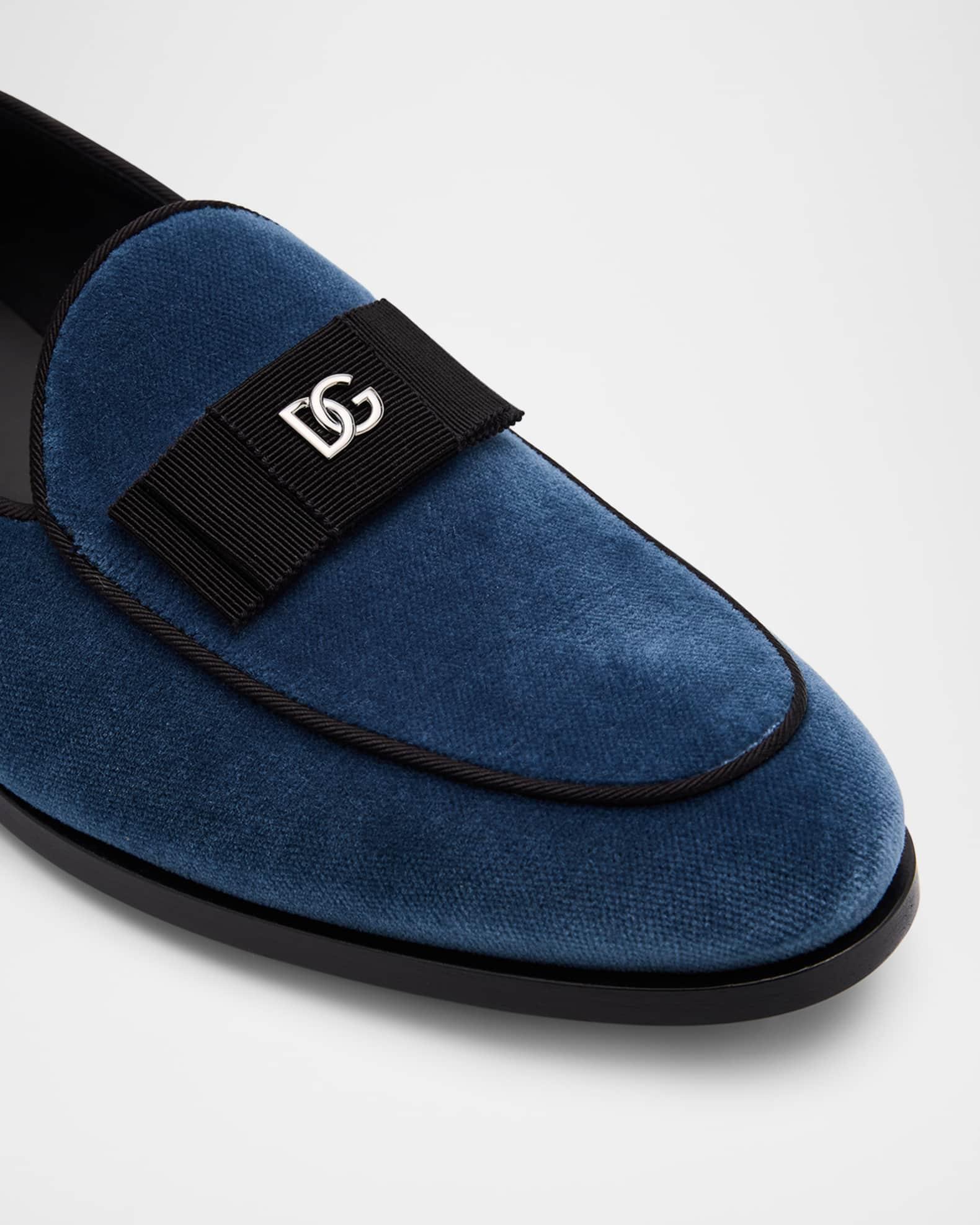 Men's Textile Smoking Slippers Product Image