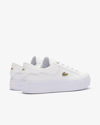 Women's Ziane Platform Leather Sneakers Product Image