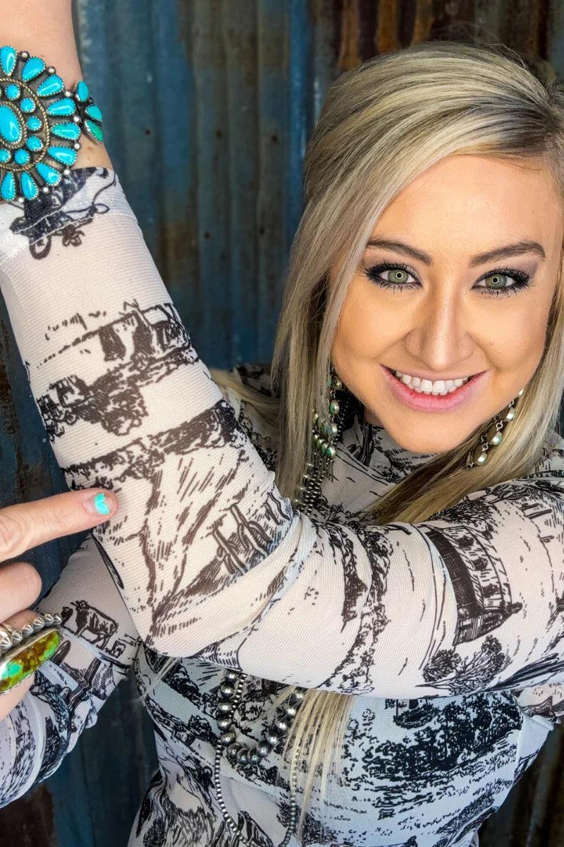 Sterling Kreek The Old Days Mesh Top Product Image