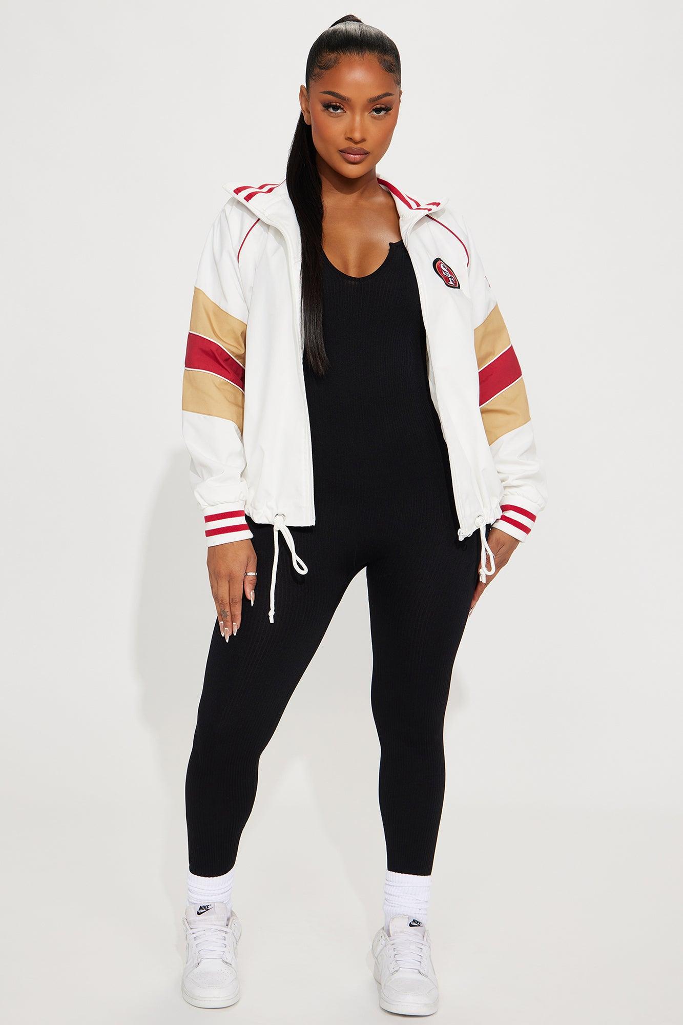 49ers Vintage Windbreaker - White Product Image