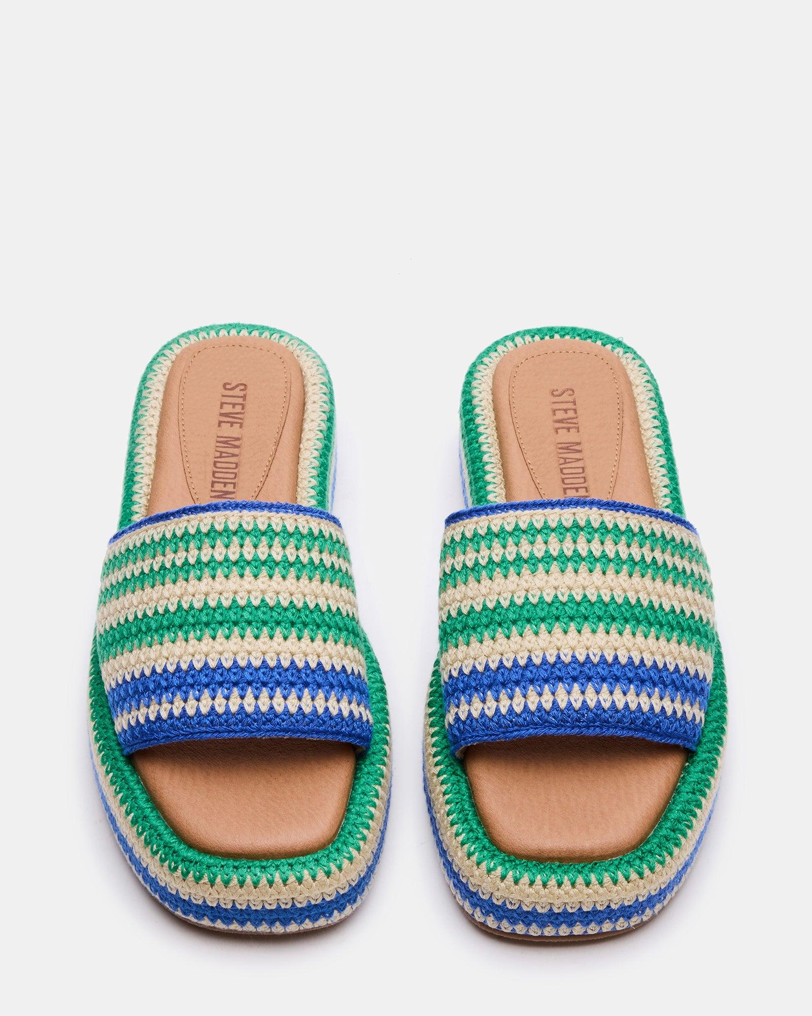BEACHY WOVEN GREEN MULTI Female Product Image