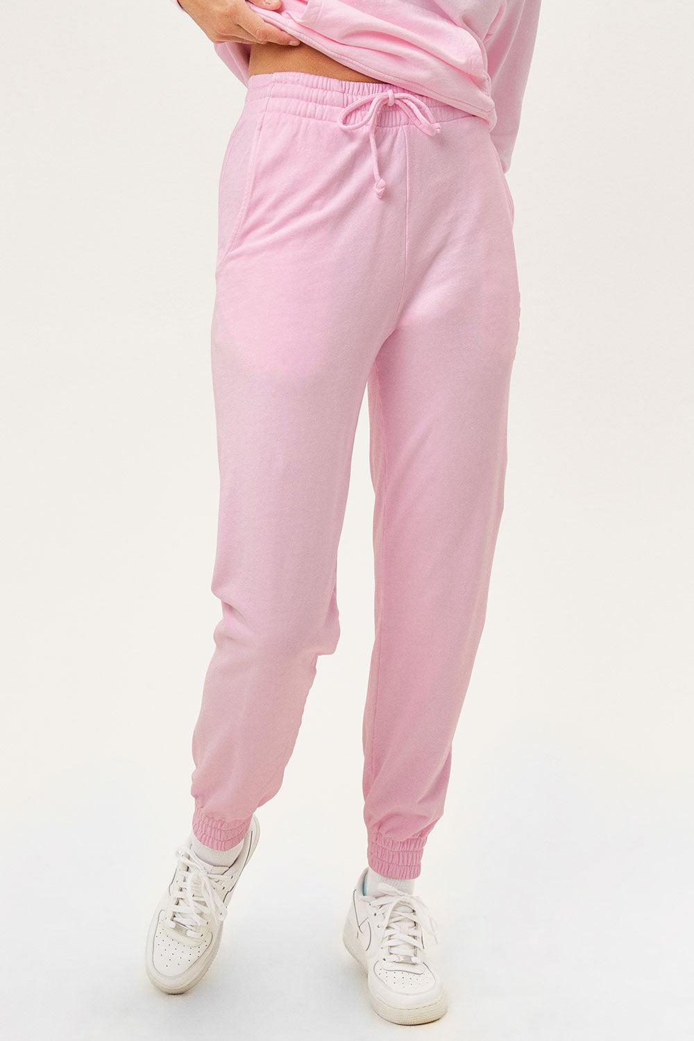 Frank Oversized Sweatpants - Love Pink Product Image