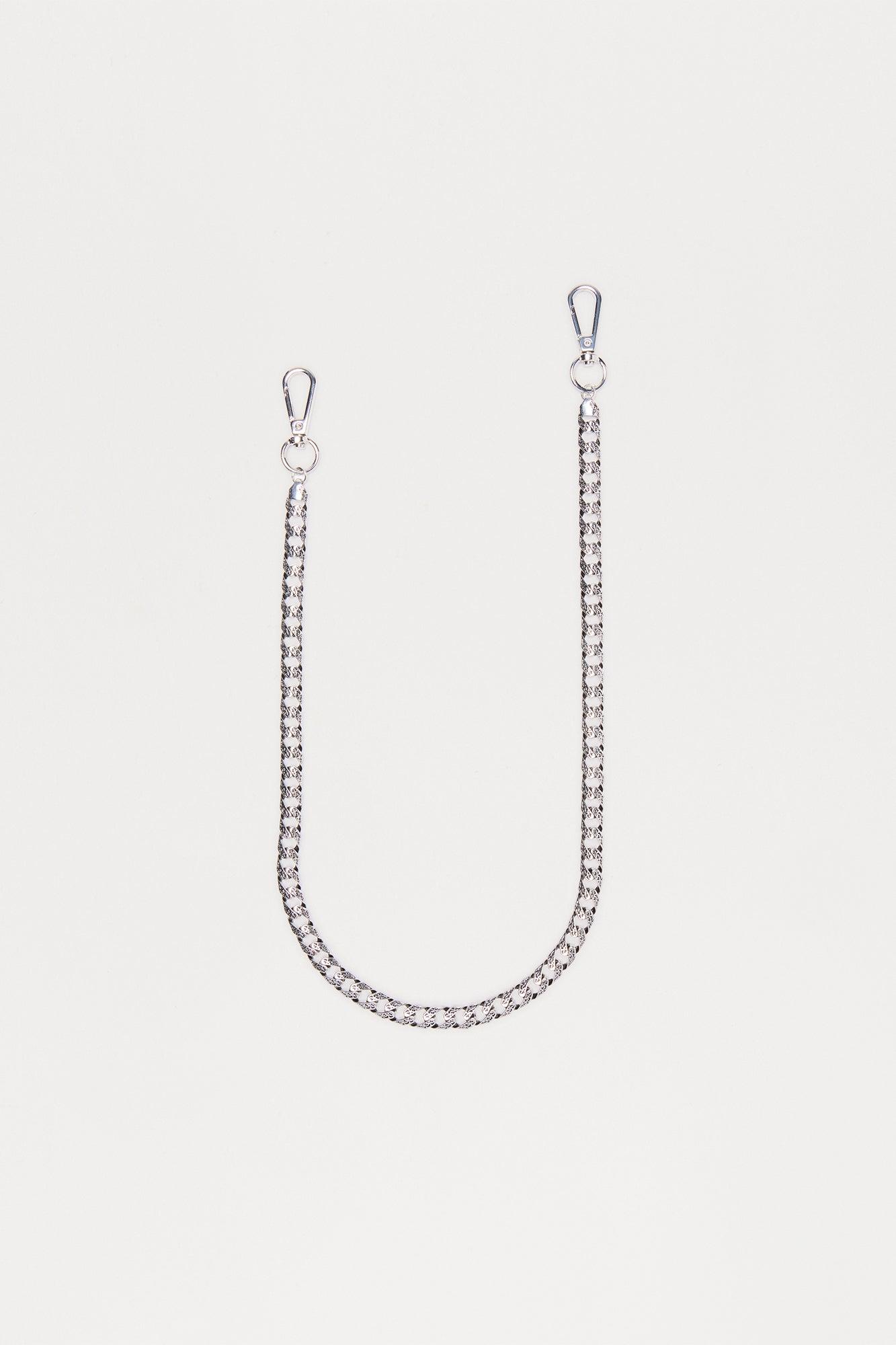 Hangin' In There Pant Chain - Silver Male Product Image