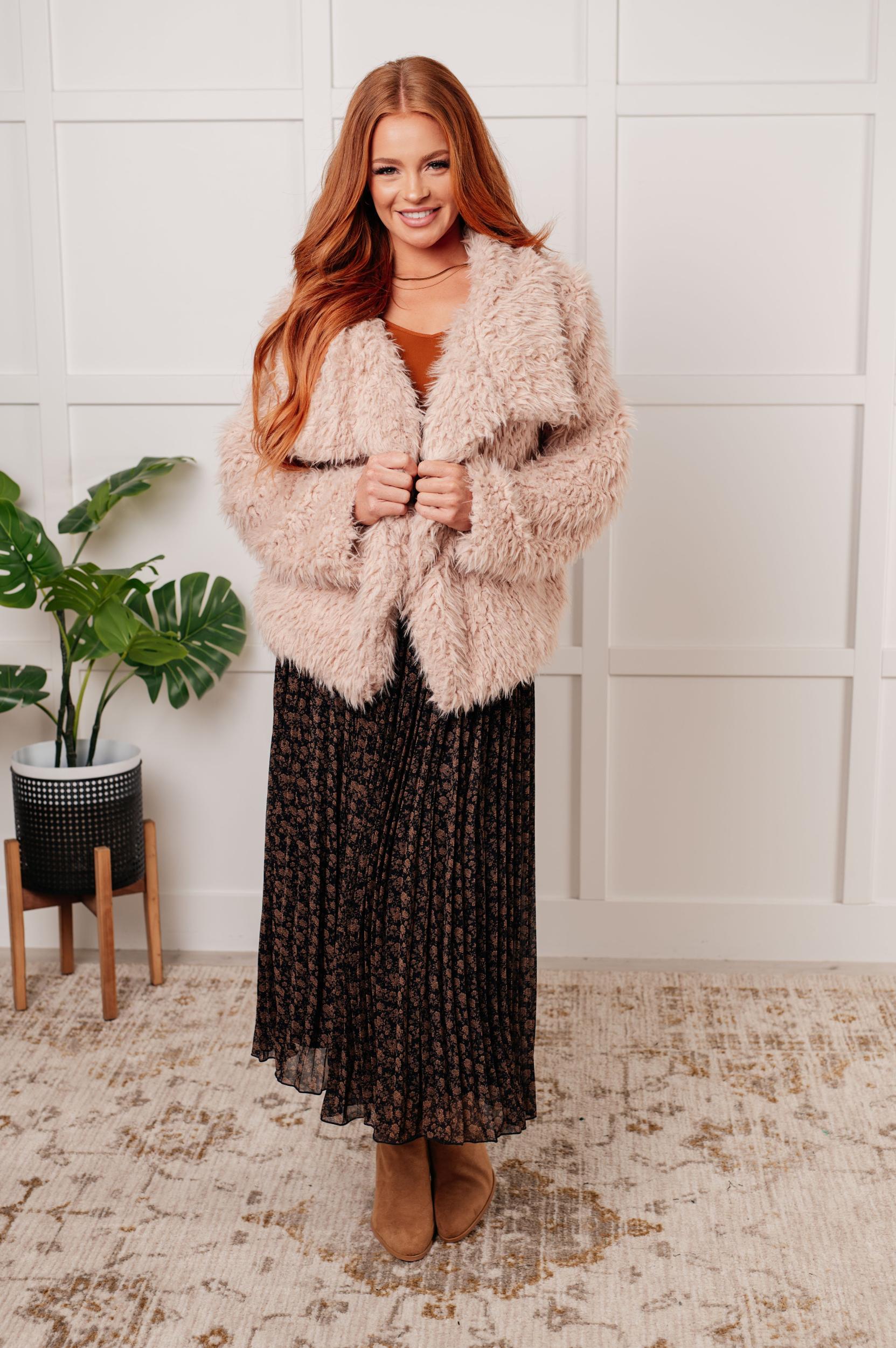 Disco Queen Faux Fur Coat (Online Exclusive) Product Image