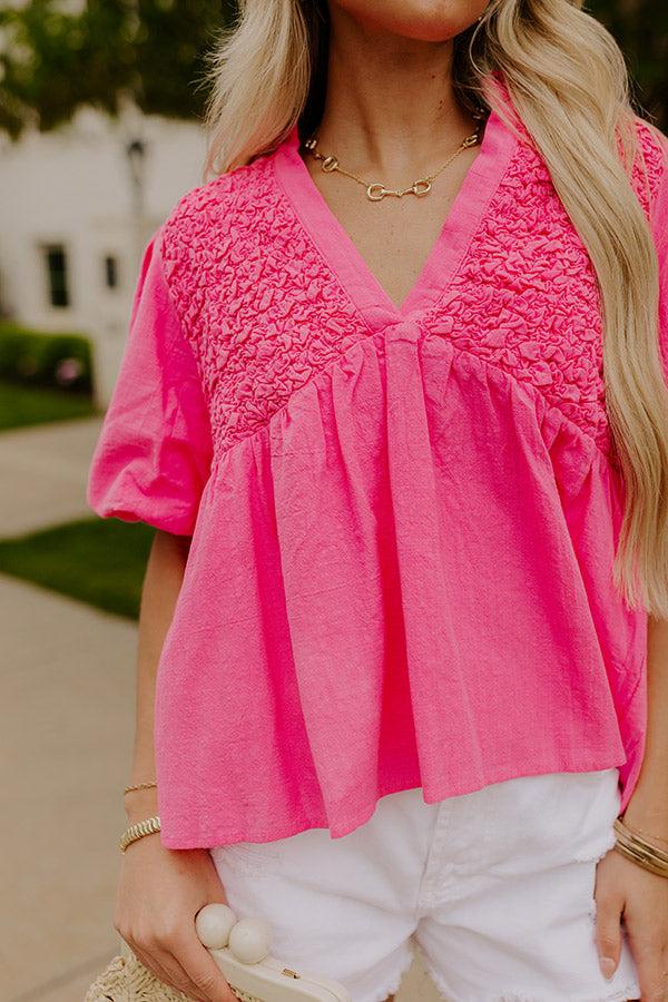 Happy Moment Babydoll Top Product Image