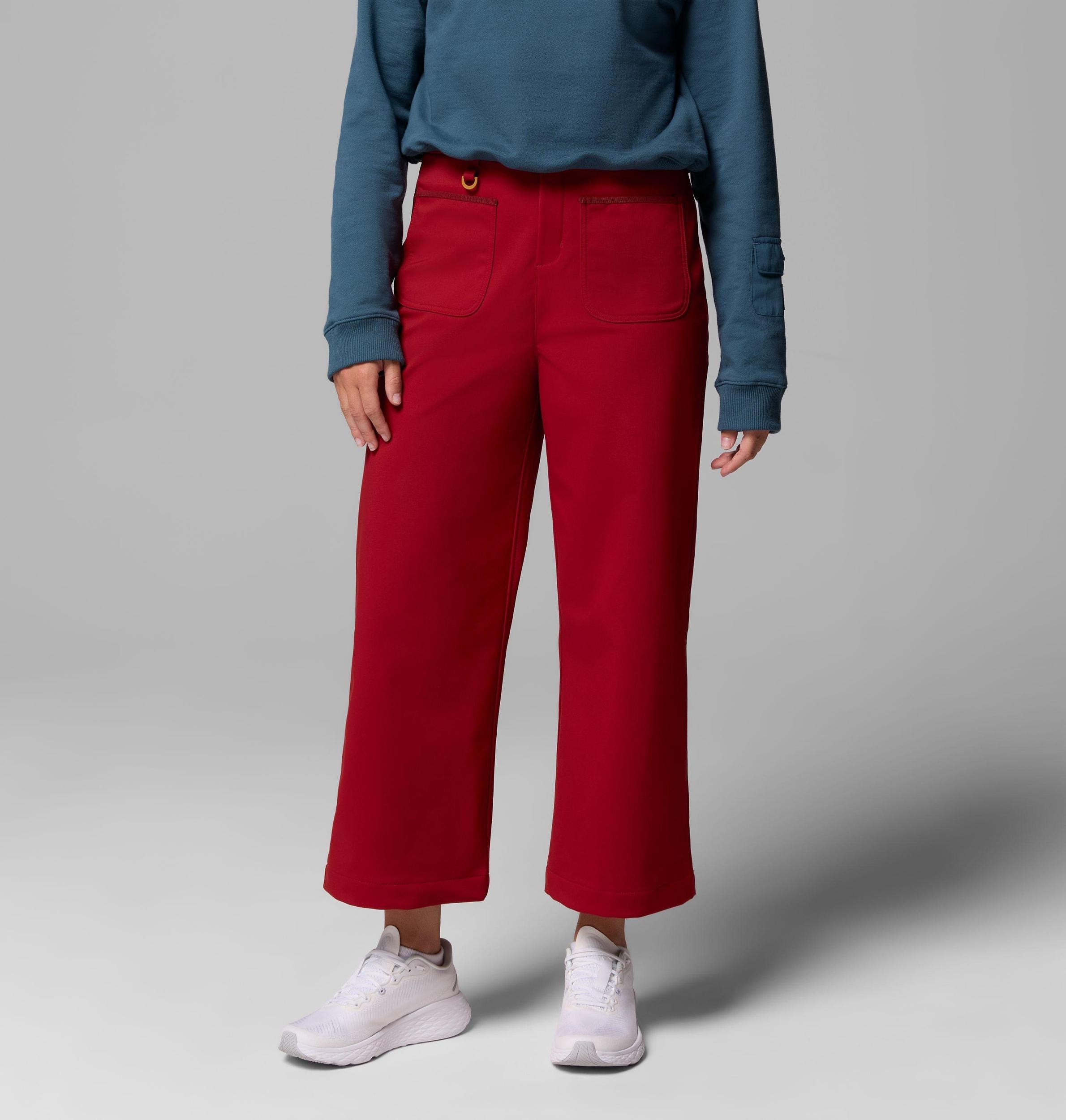 Columbia Womens High Cascades Wide Leg Softshell Pants- Product Image