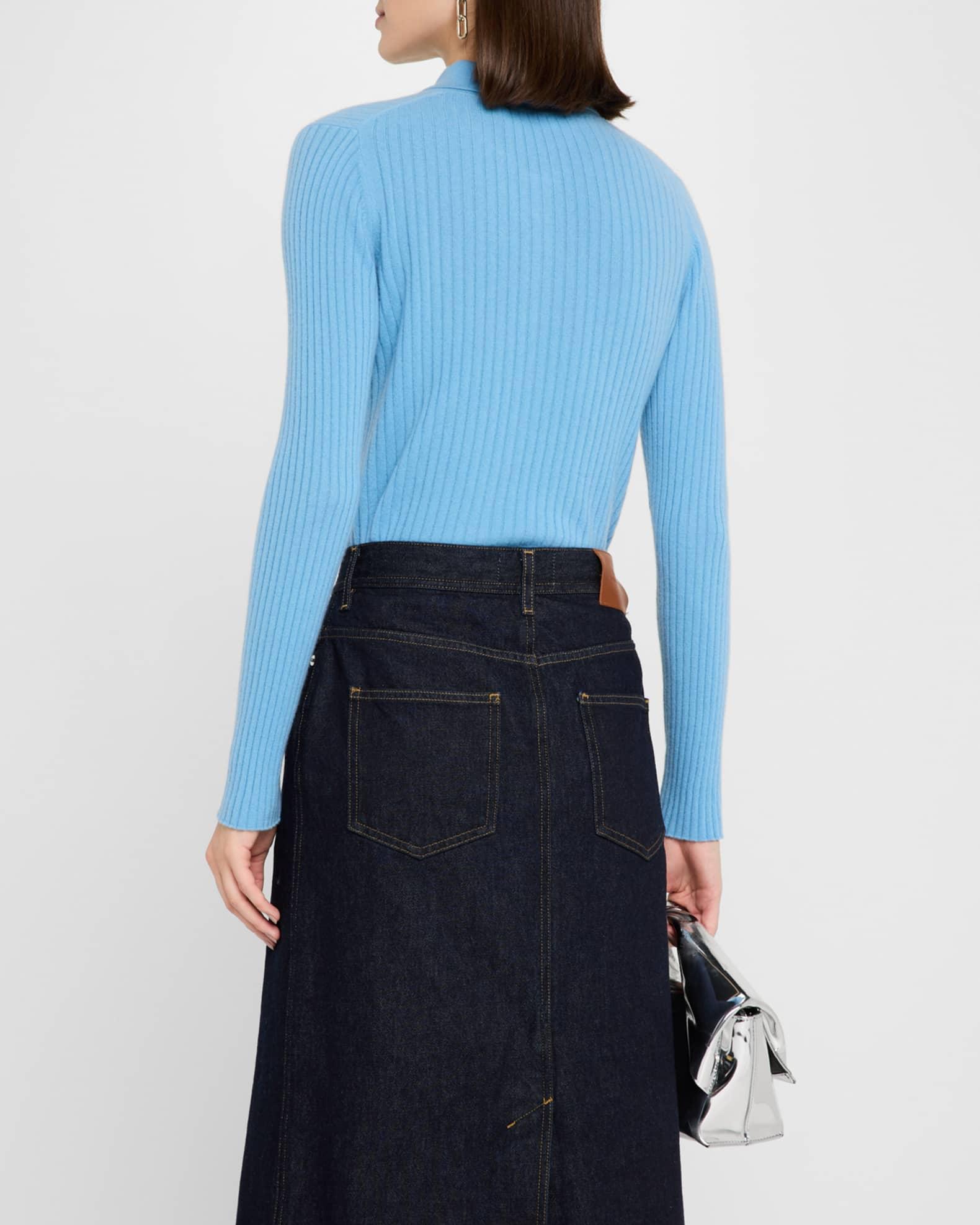 Mable Ribbed Cashmere Pullover Product Image