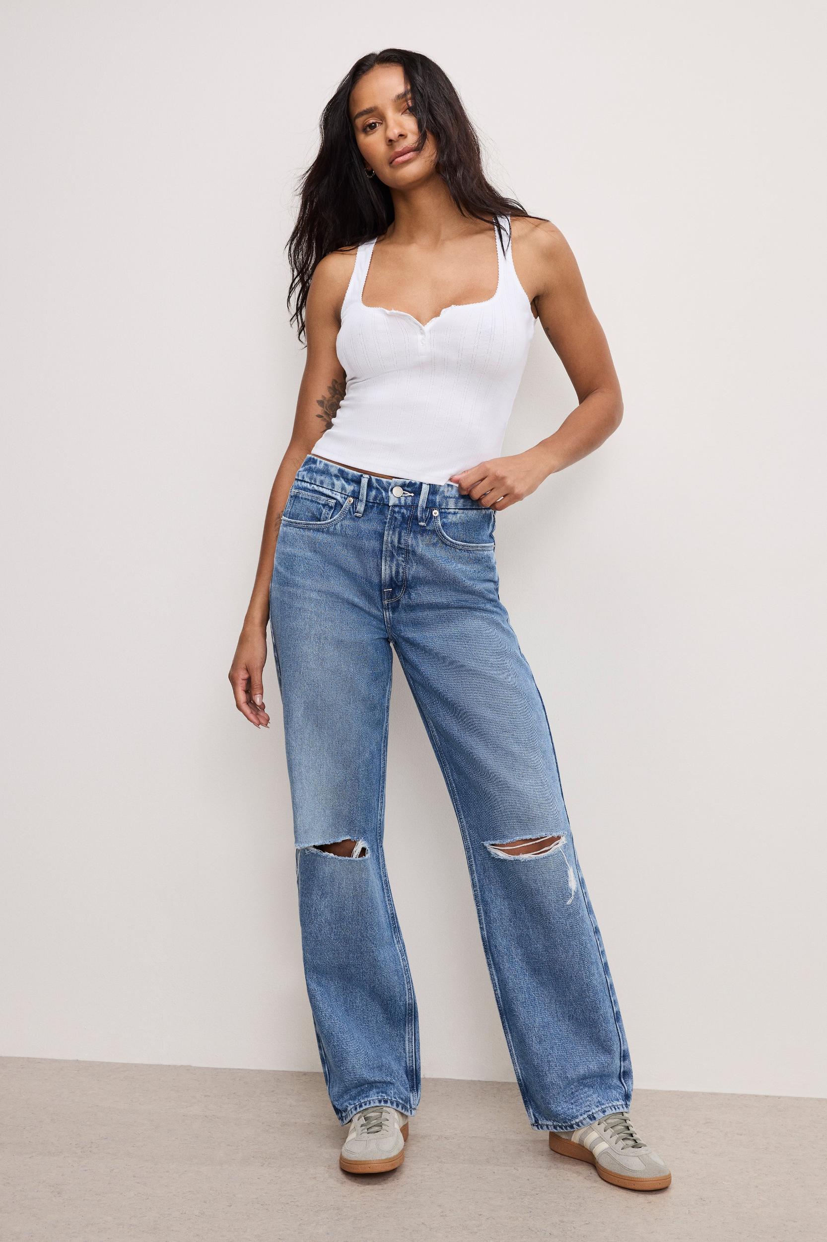 GOOD 90S RELAXED JEANS | INDIGO893 Product Image