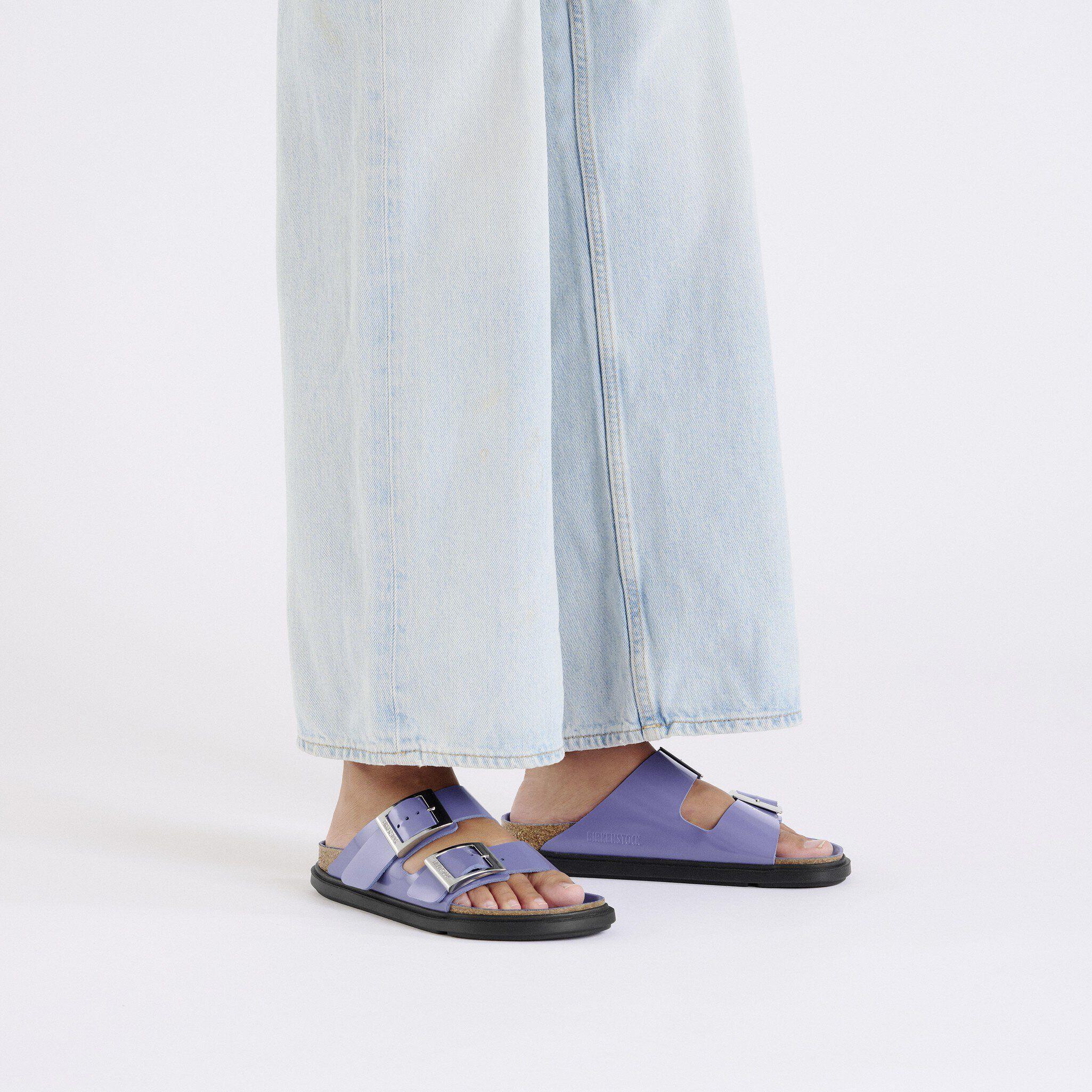 Arizona Droplet Buckle Natural Leather Patent Product Image