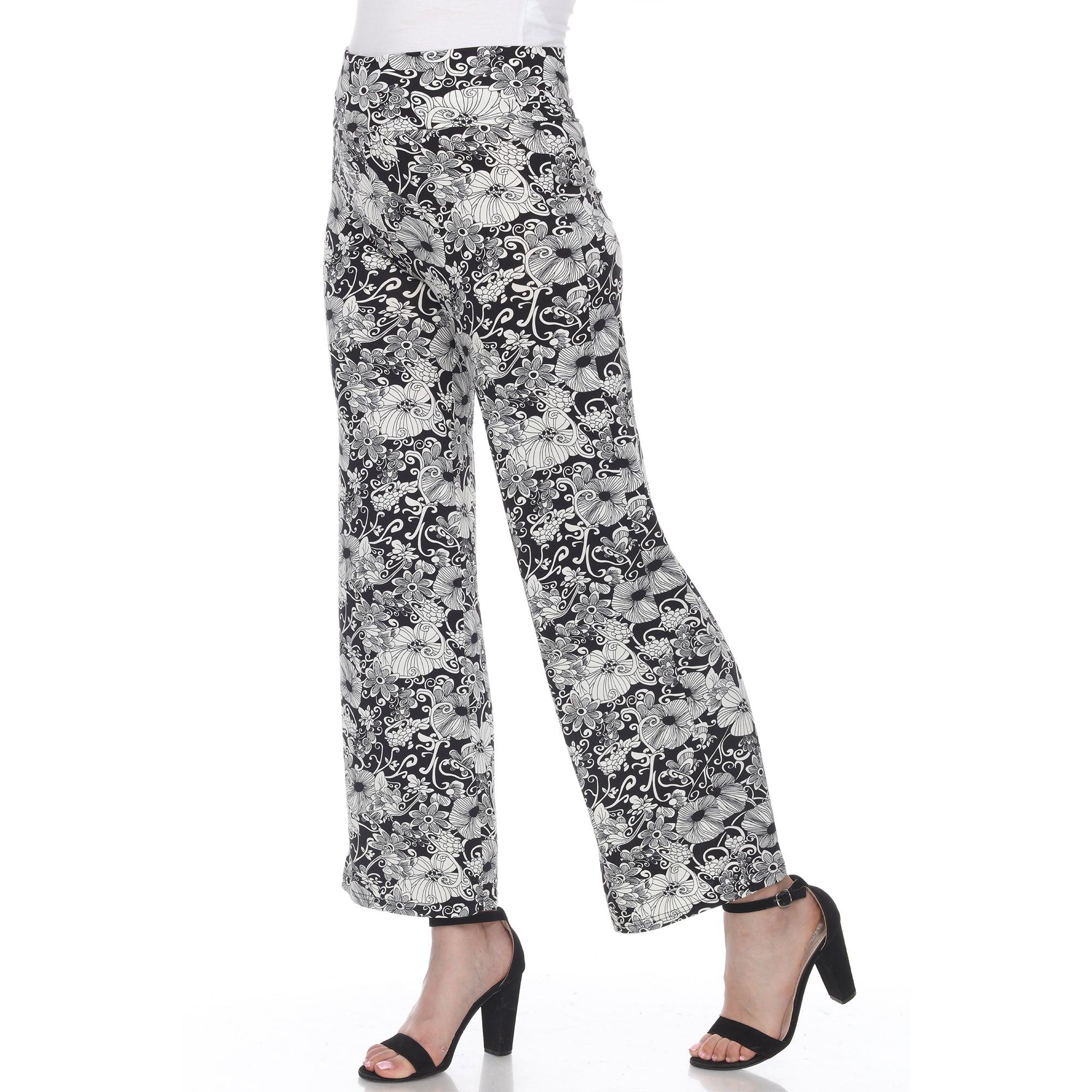 Floral Paisley Palazzo Pants Product Image