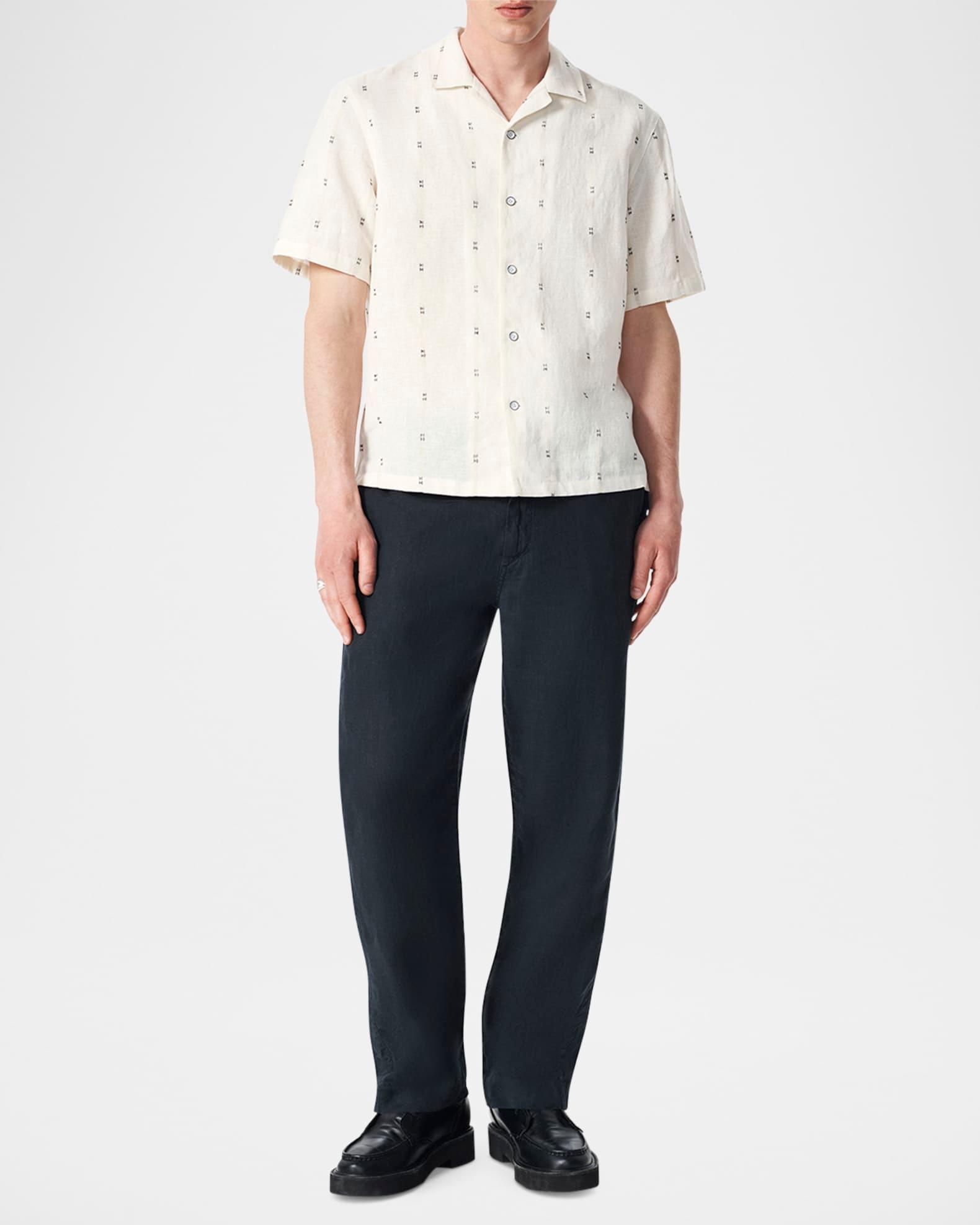 Men's Seersucker Camp Shirt Product Image