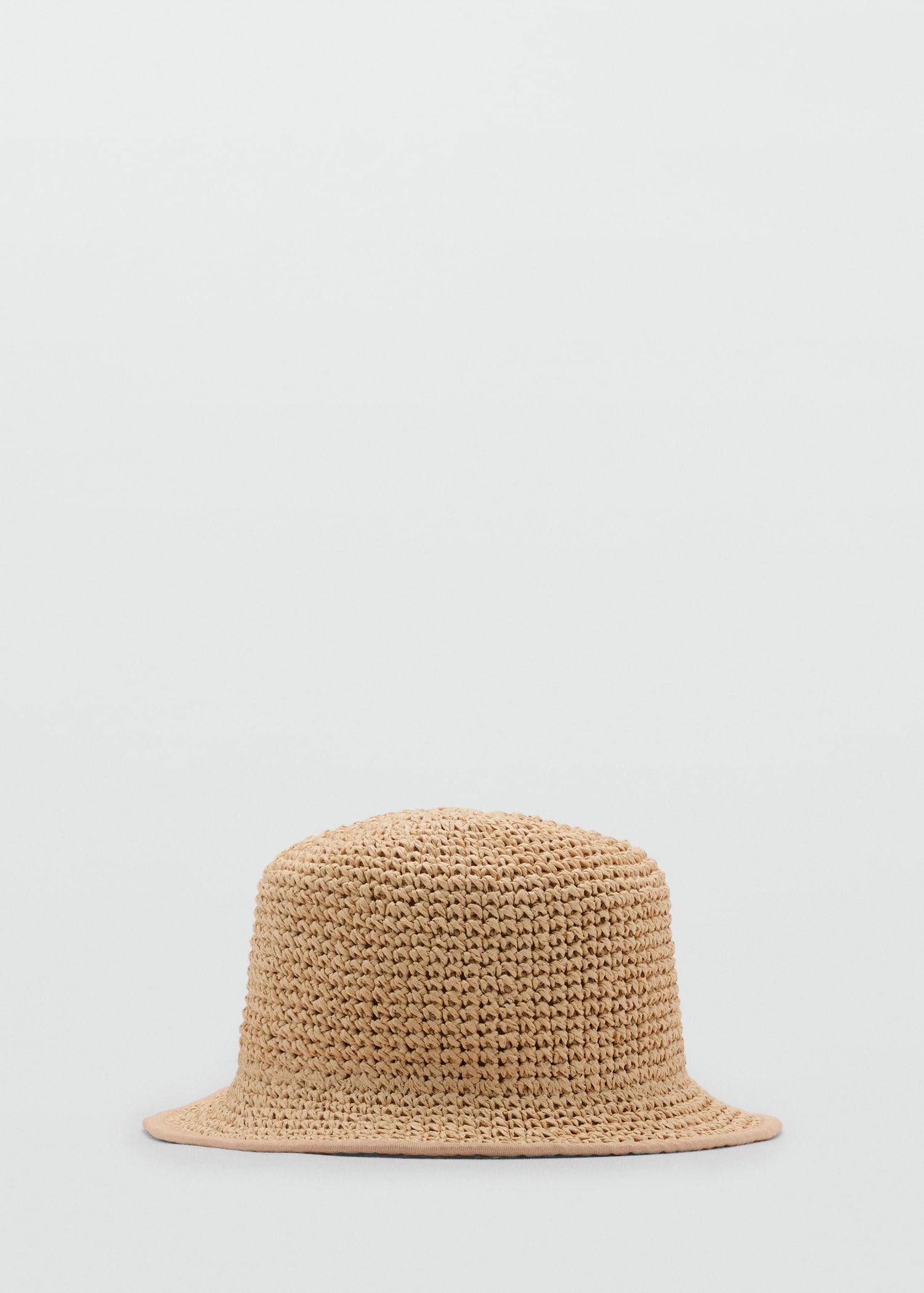 Natural fibre bucket hat - Women | MANGO USA Product Image