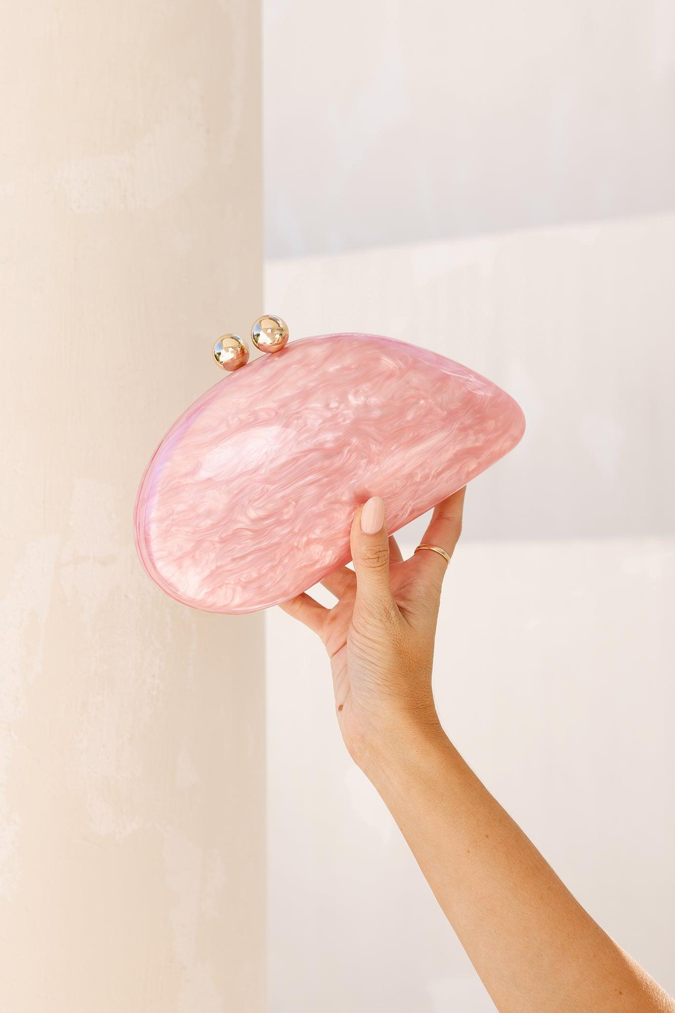 Sea Breeze Clutch Pink Product Image