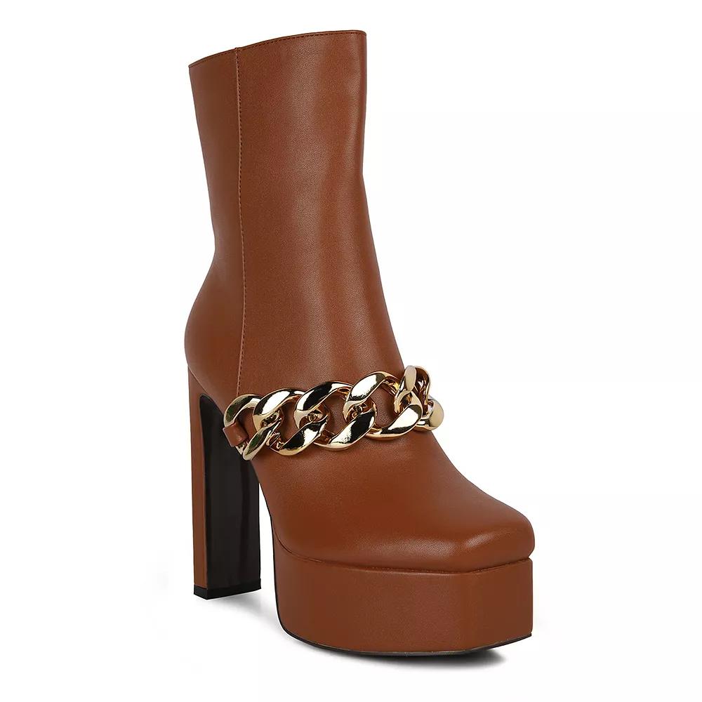 London Rag Bambini Women's Platform Ankle Boots,  Product Image