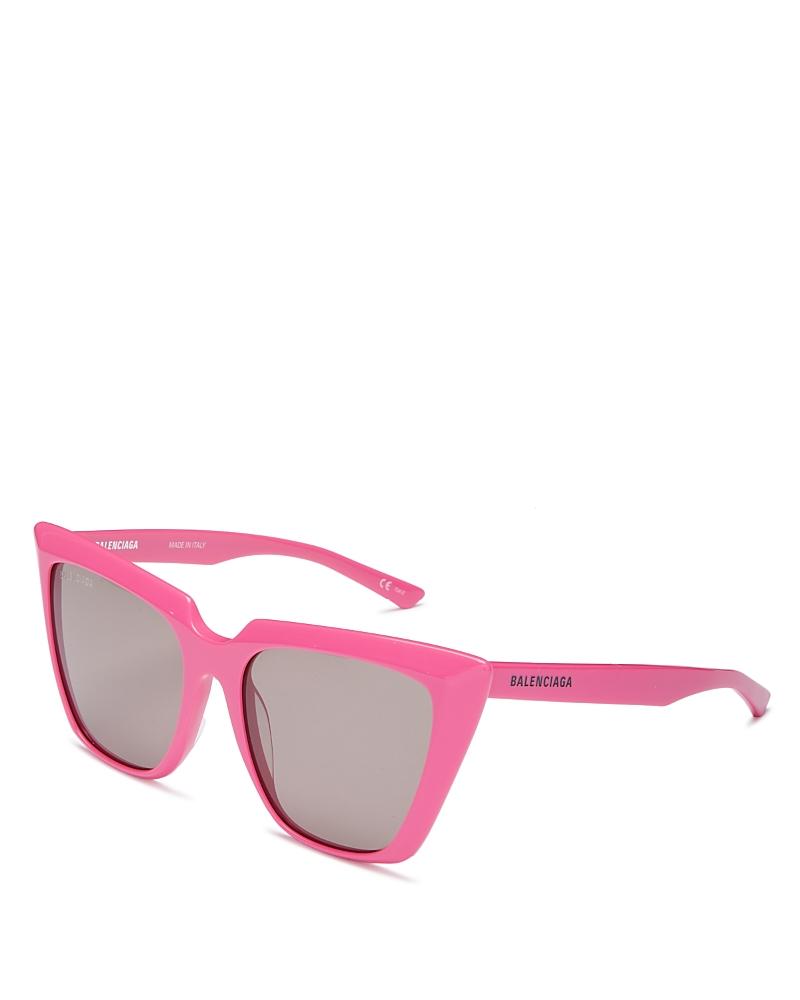 Womens 55MM Squared Cat-Eye Sunglasses Product Image