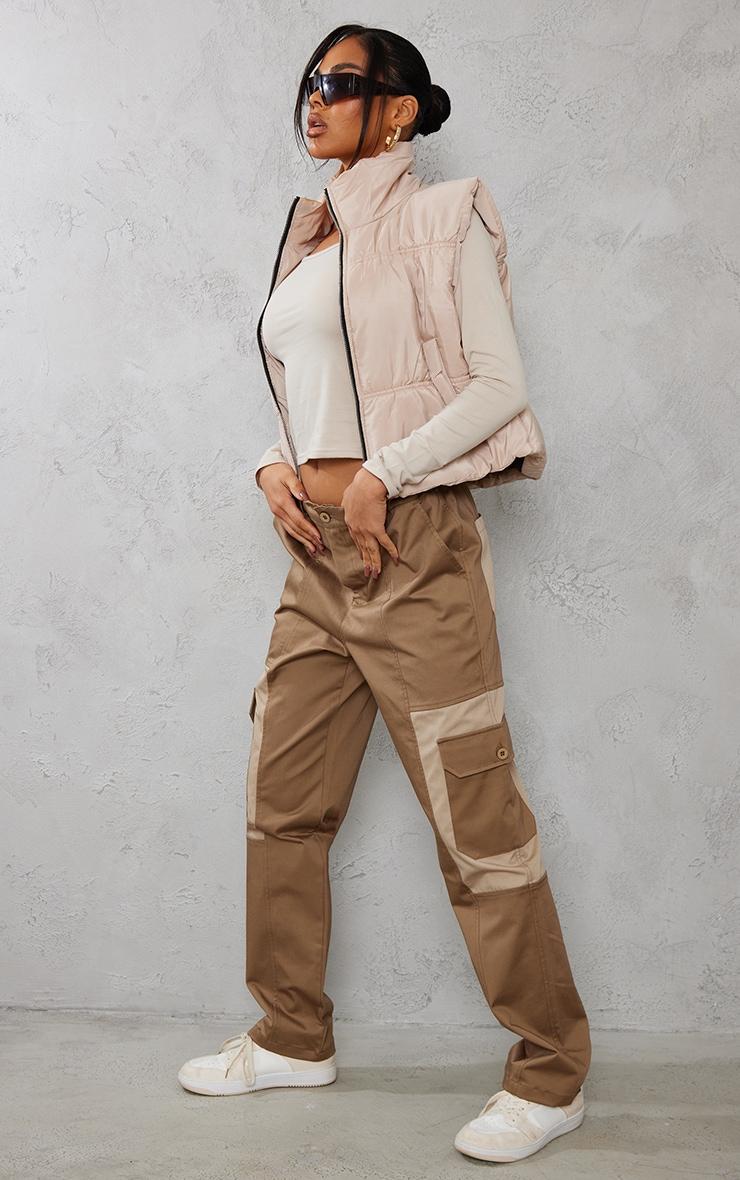 Stone Cotton Scoop Neck Long Sleeve Top Product Image