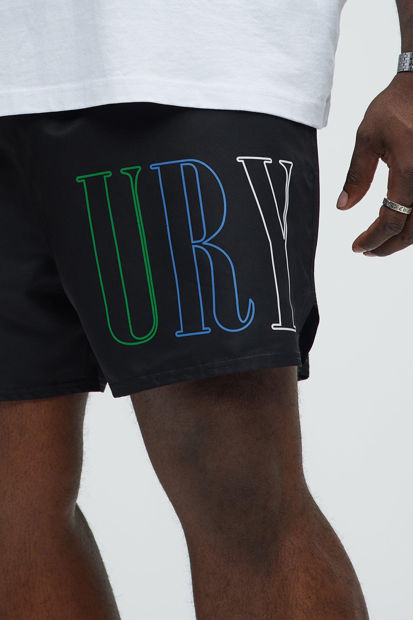 Luxury Life Swim Mid Trunk - Black Product Image