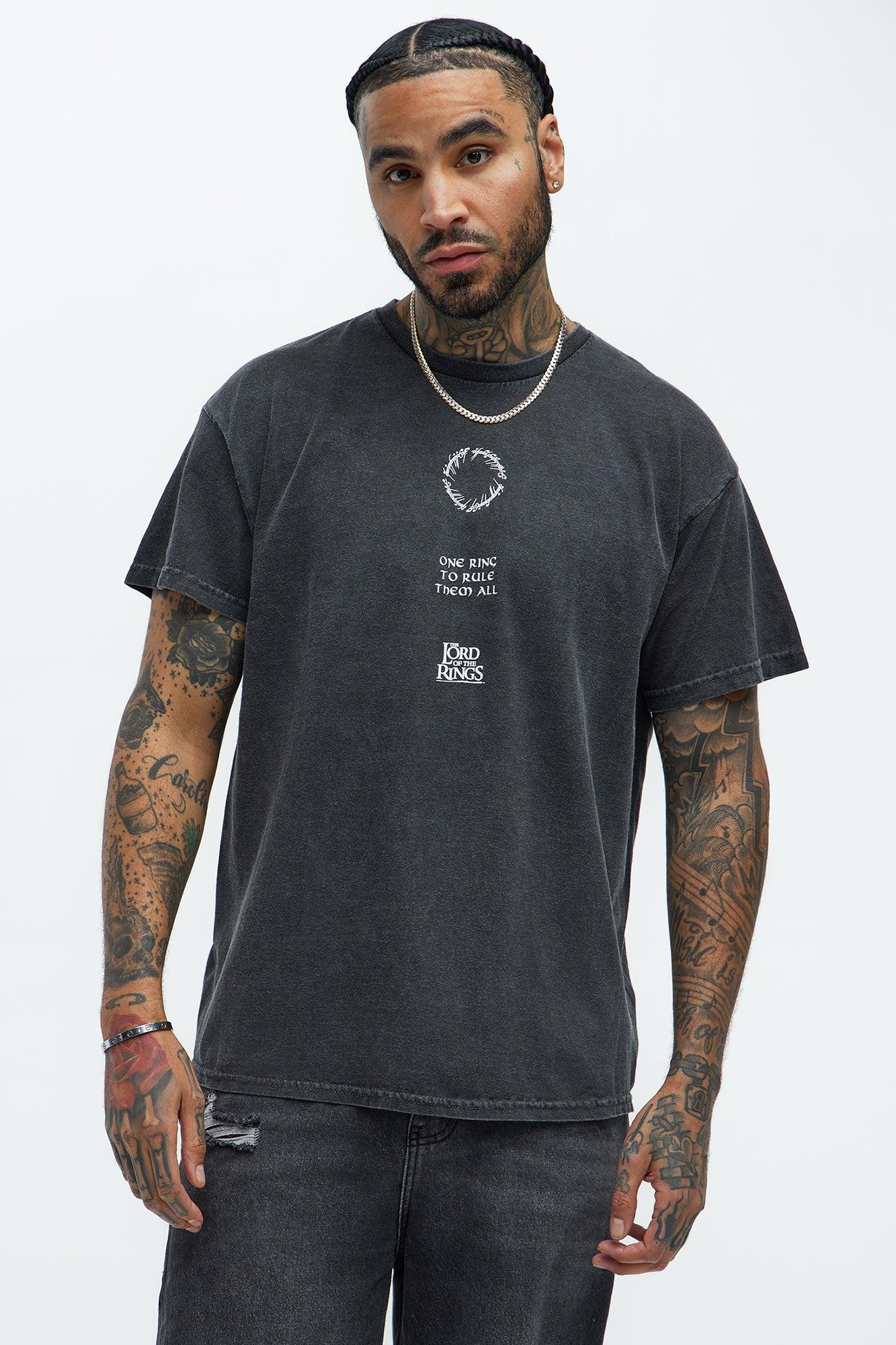 Lord Of The Rings One Ring Short Sleeve Tee - Black Product Image