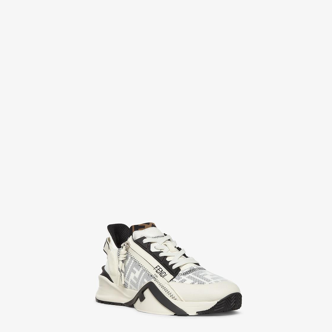 Fendi Flow SneakersWhite FF Lycra® running shoe Product Image