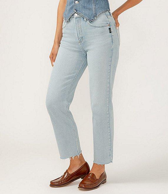 Silver Jeans Co. High Rise Straight Leg Jeans Product Image