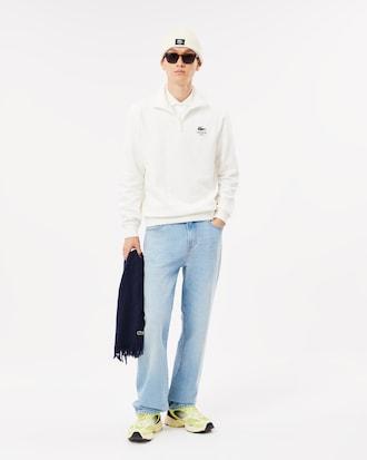 Ribbed Cotton Badge Beanie Product Image