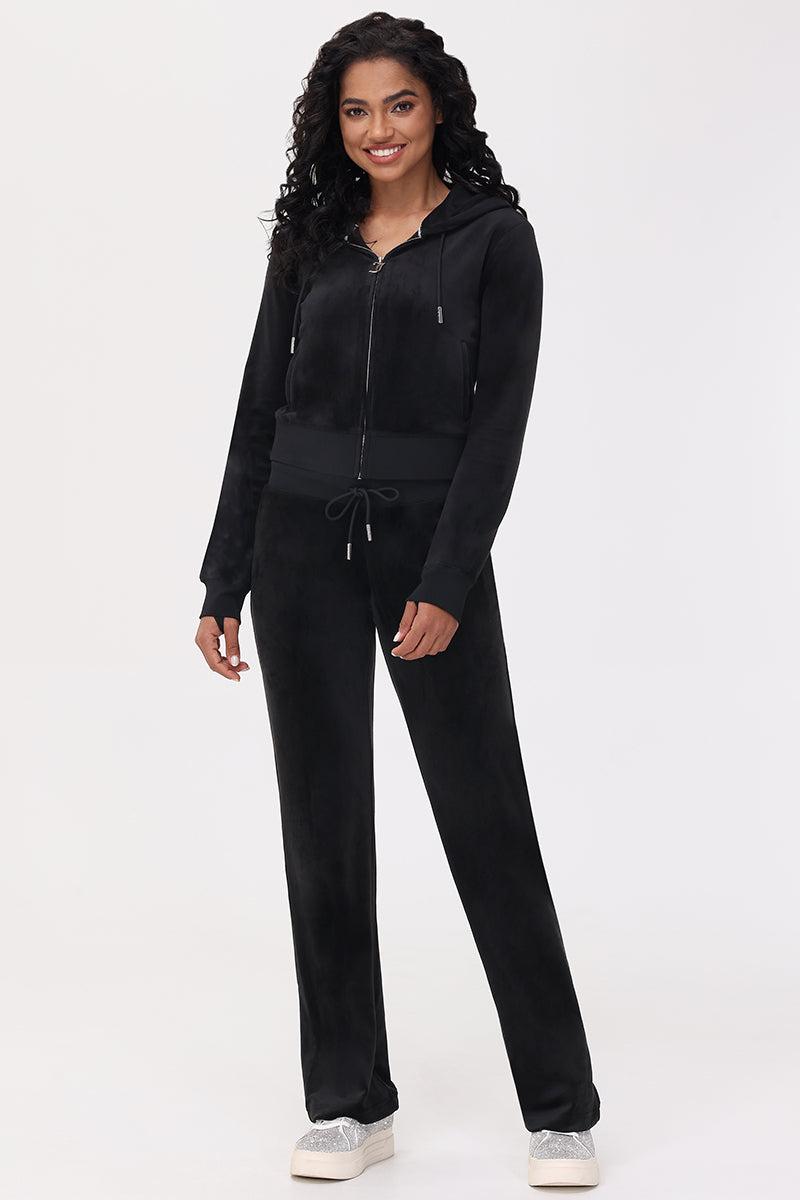 Ombre Big Bling Velour Track Pants Product Image