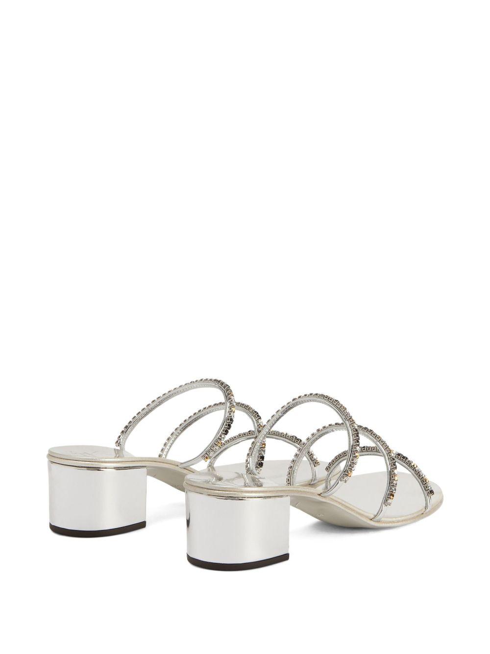 crystal-embellished heeled sandals Product Image