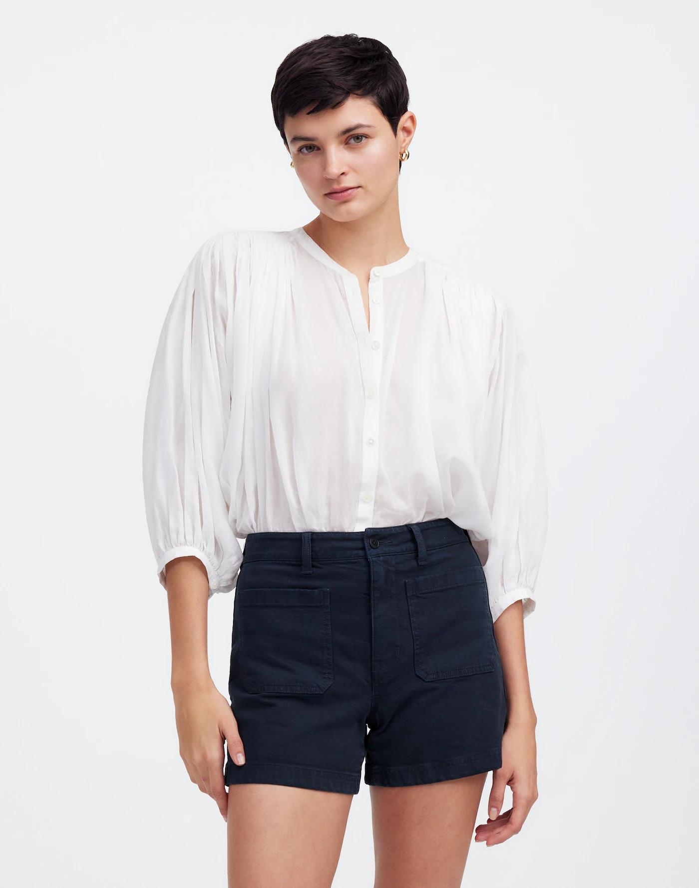 The Emmett Short in Garment-Dyed Twill: Patch Pocket Edition Product Image