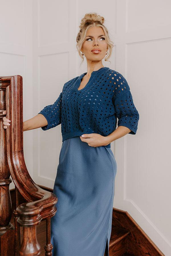 Bistro Cutie Satin Midi Dress Set Product Image