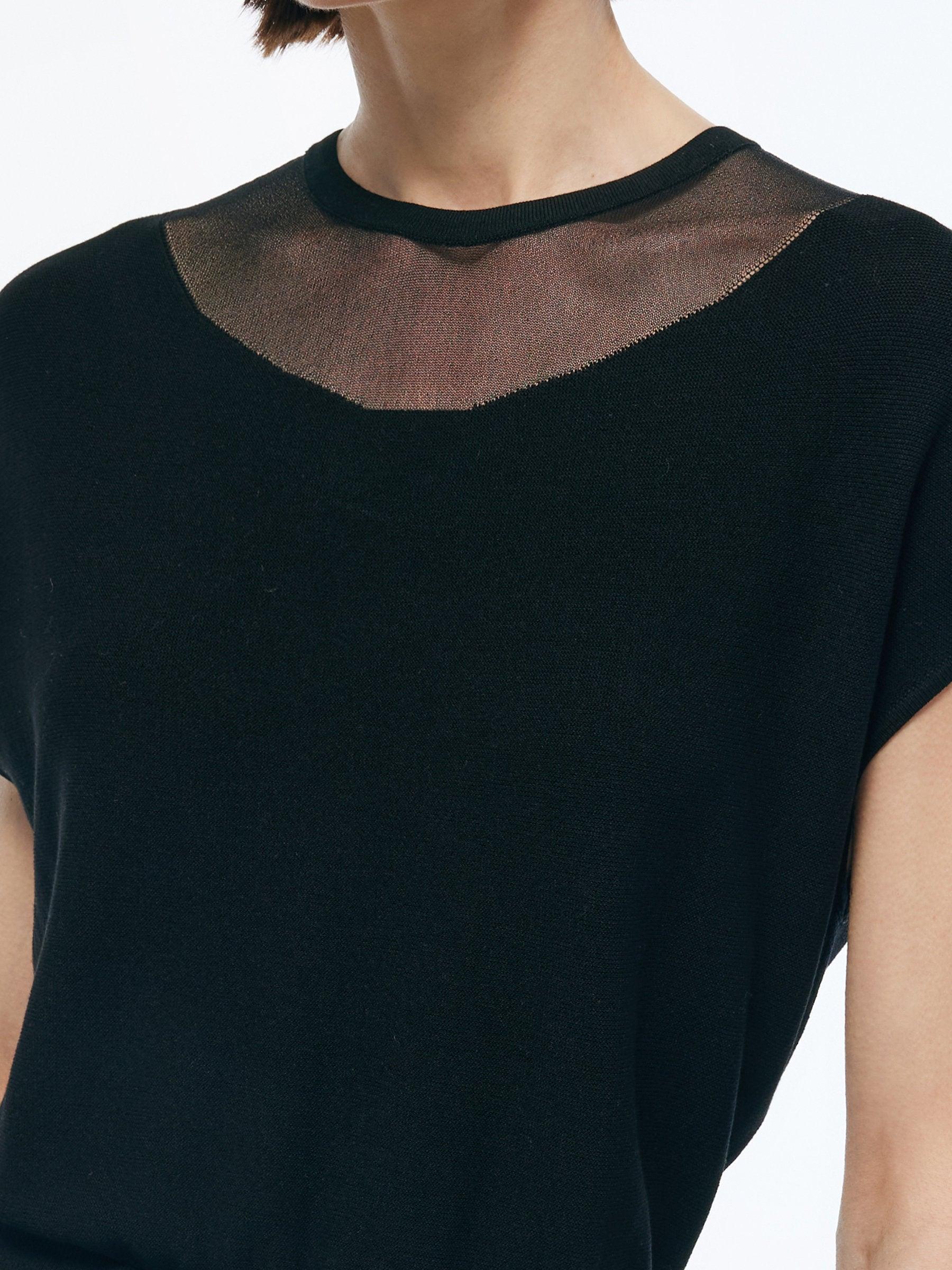 Tencel Blend Faux Two-Piece Women Maxi Dress Product Image