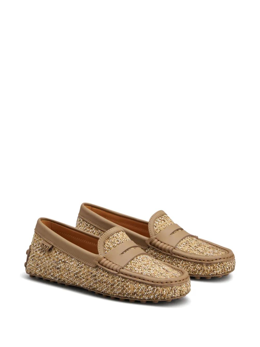 tweed loafers Product Image