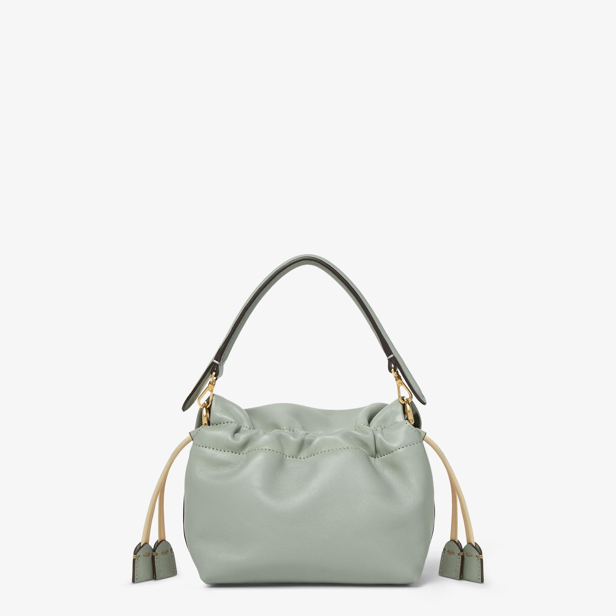 Mamma Baguette SmallMatcha green nappa leather mini-bag Product Image