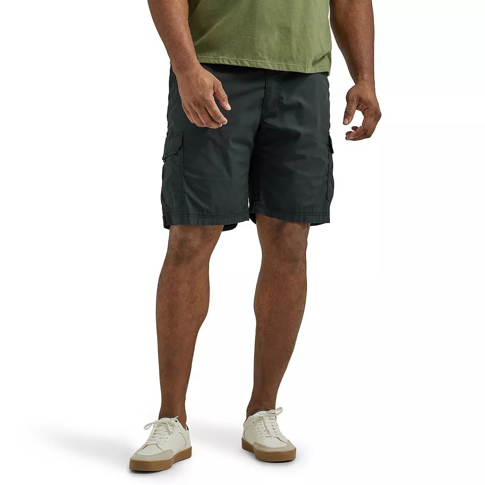 Big & Tall Lee Extreme Motion Crossroad Relaxed-Fit Cargo Shorts, Men's, Size: 48, Black Product Image