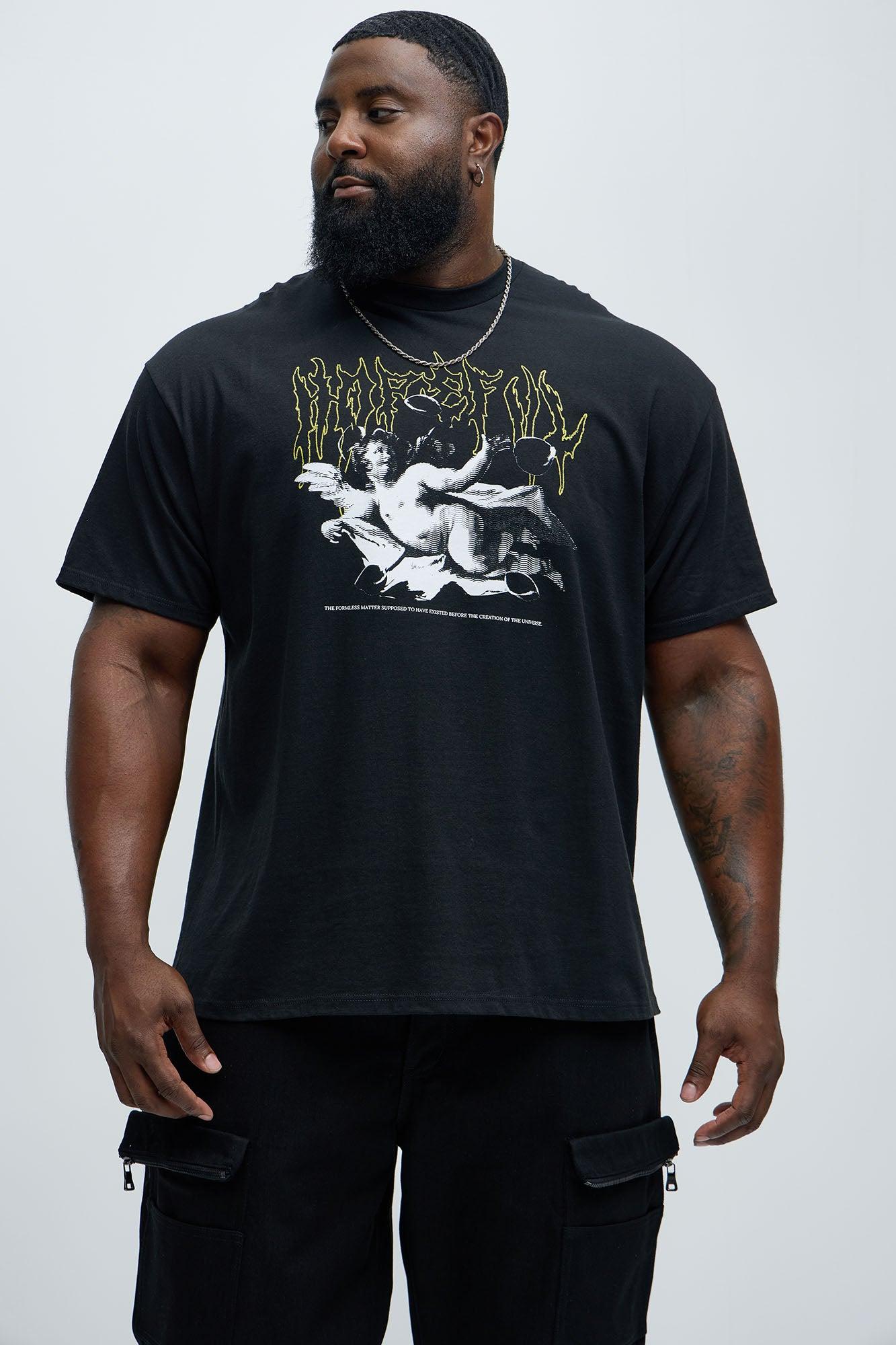 Hopeful Angel Short Sleeve Tee - Black Product Image