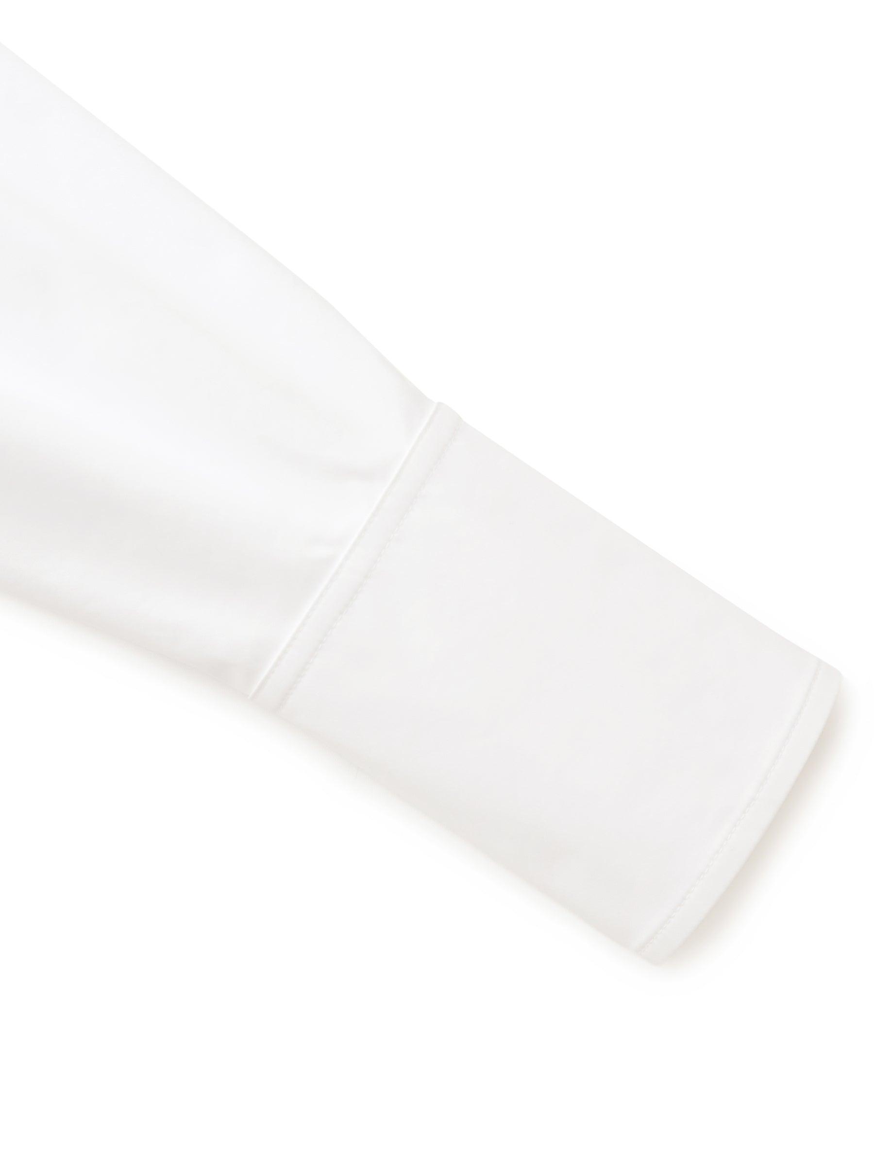 Bow Tie Front Balloon Sleeve Women Loose Shirt Product Image