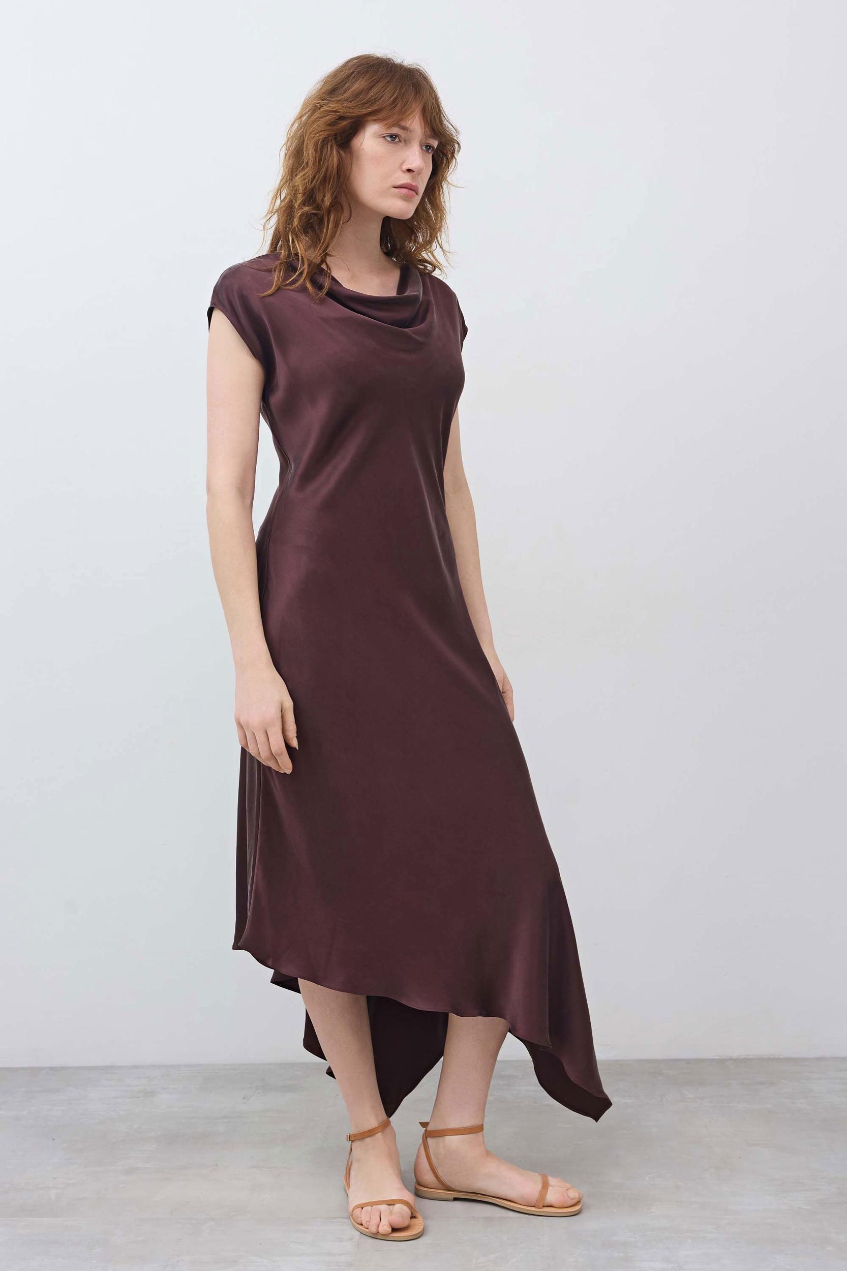 Cut on Bias Silk Dress Product Image