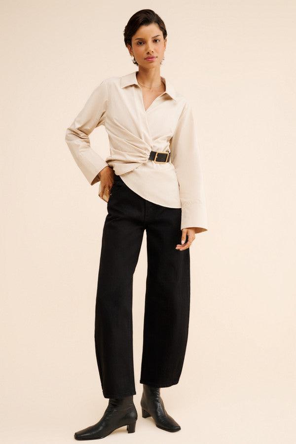 ROLLA'S | Gigi Barrel Jeans Black Product Image