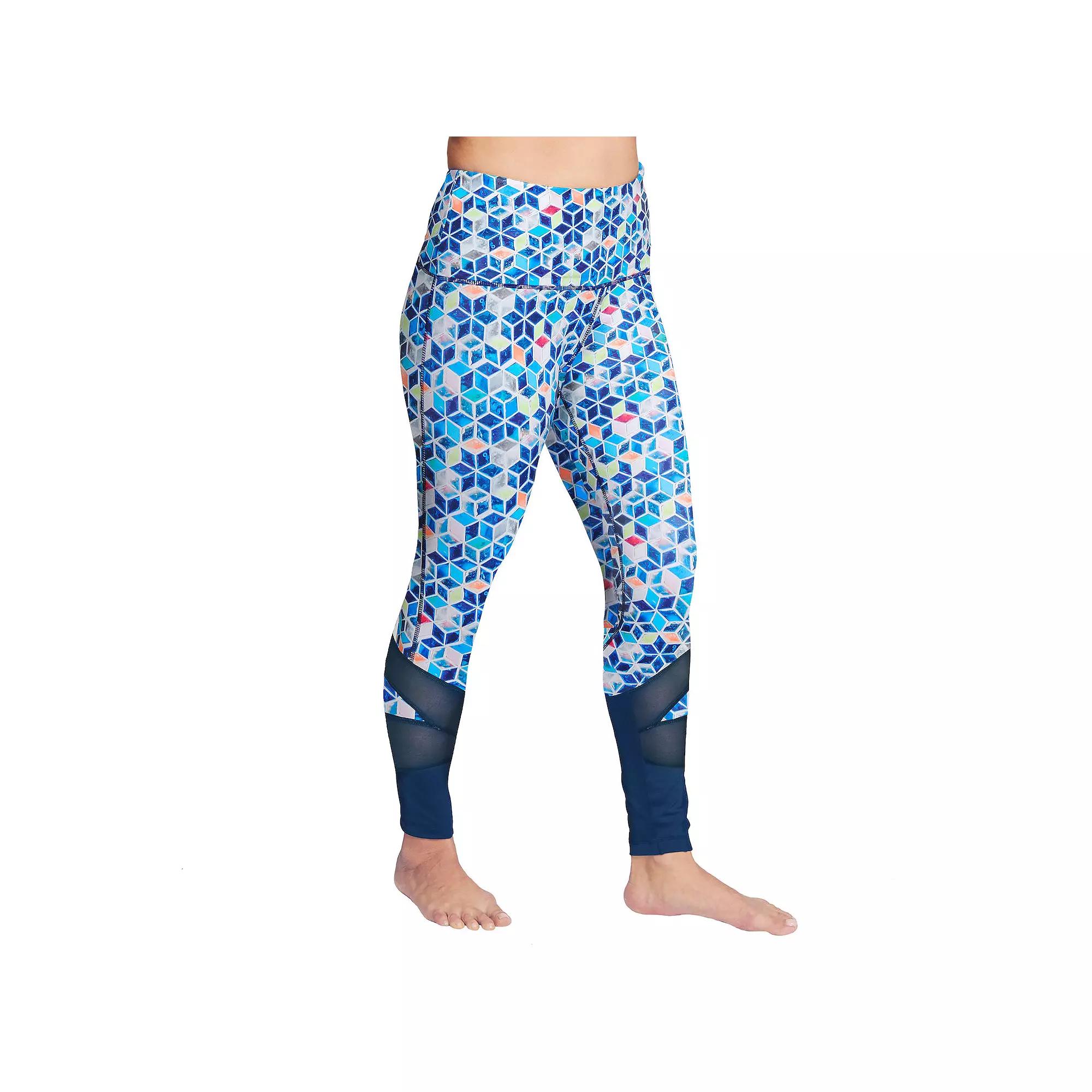 Plus Size Mazu Swim High-Waist Slimming Swim Leggings, Womens Product Image