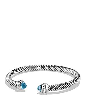 Womens Cable Classics Princess Bracelet with Pav Diamonds Product Image