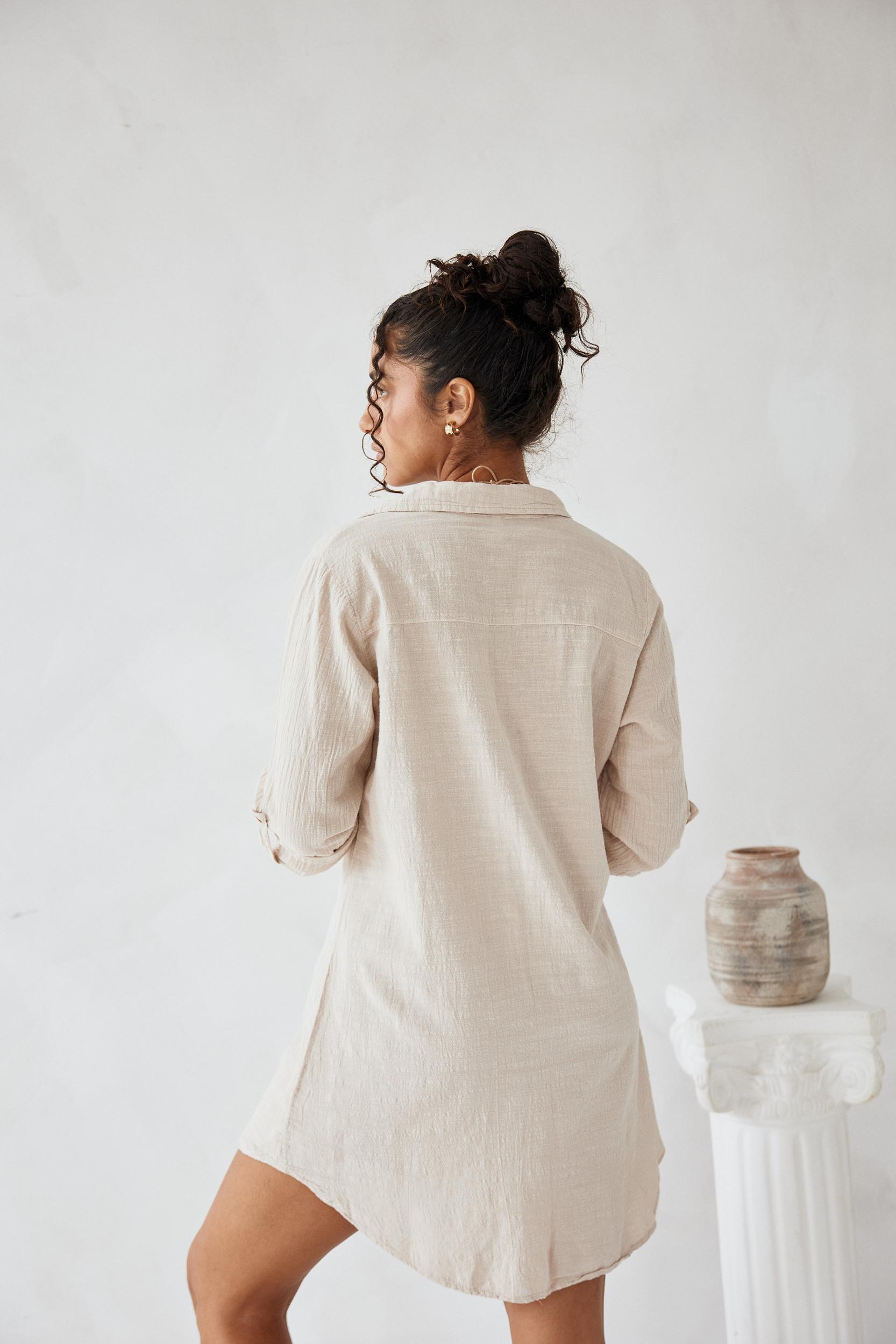 Cabana Shirt Dress Product Image