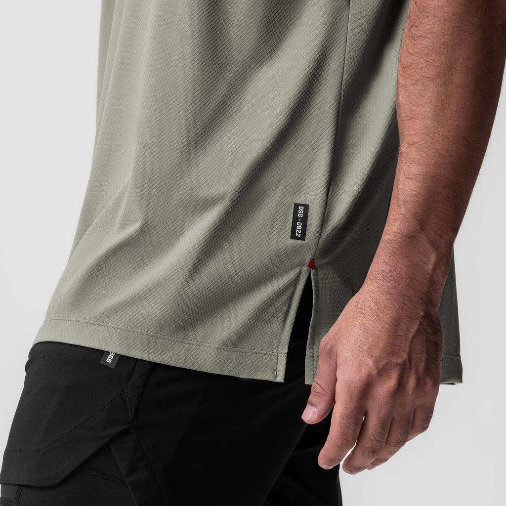 0822. AeroSilver® Oversized Tee - Sage Product Image