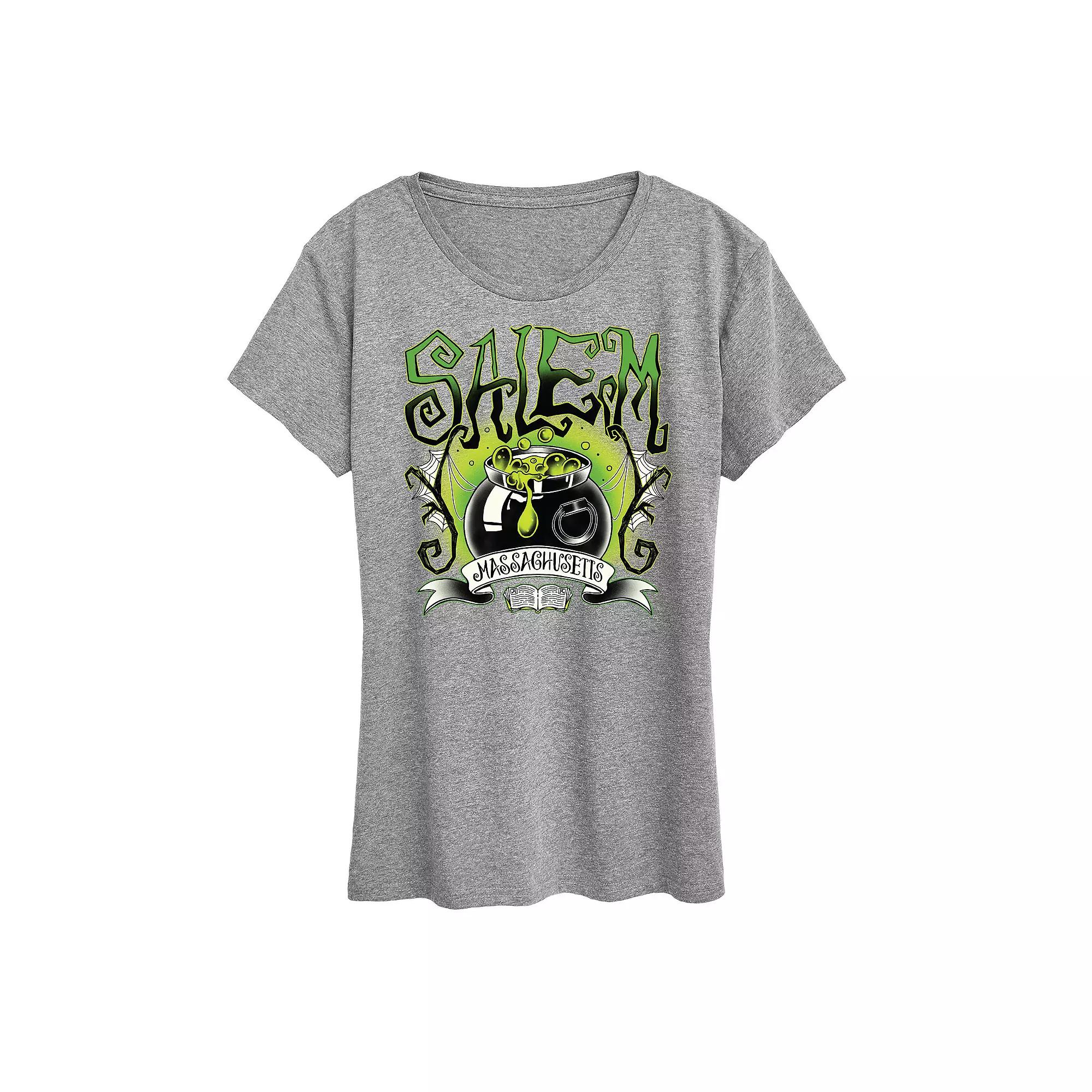 Women's Salem Witchy Collegiate Graphic Tee,  Product Image