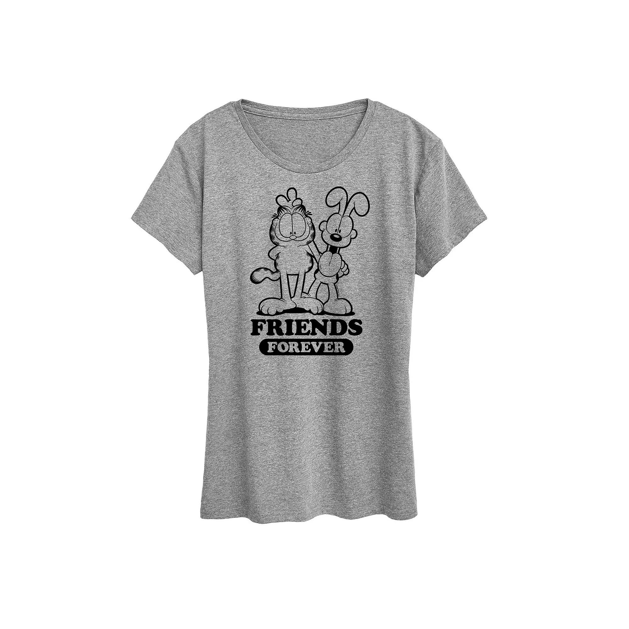 Plus Garfield Friends Forever Graphic Tee, Women's,  Product Image