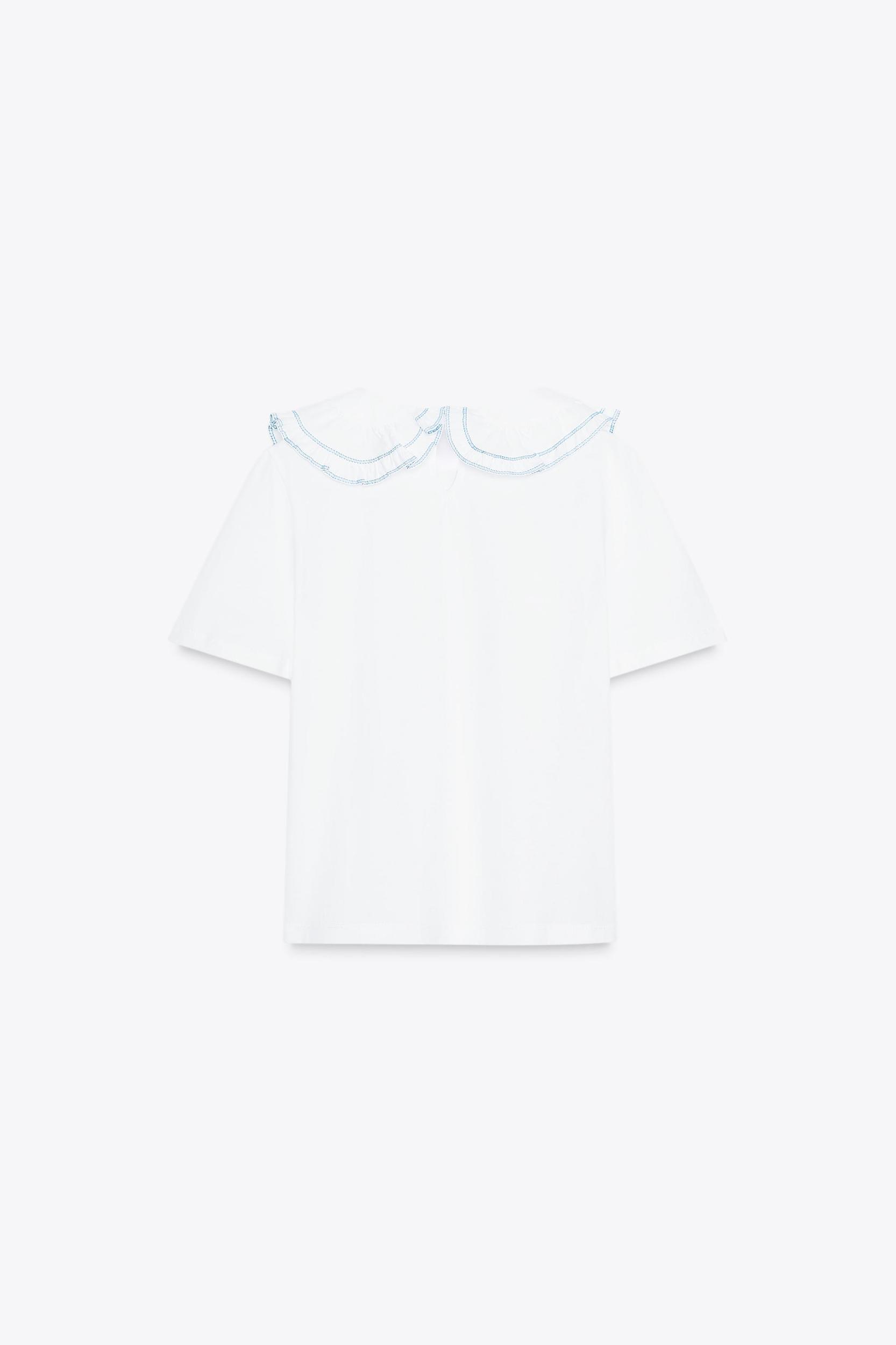 PETER PAN COLLAR T-SHIRT Product Image