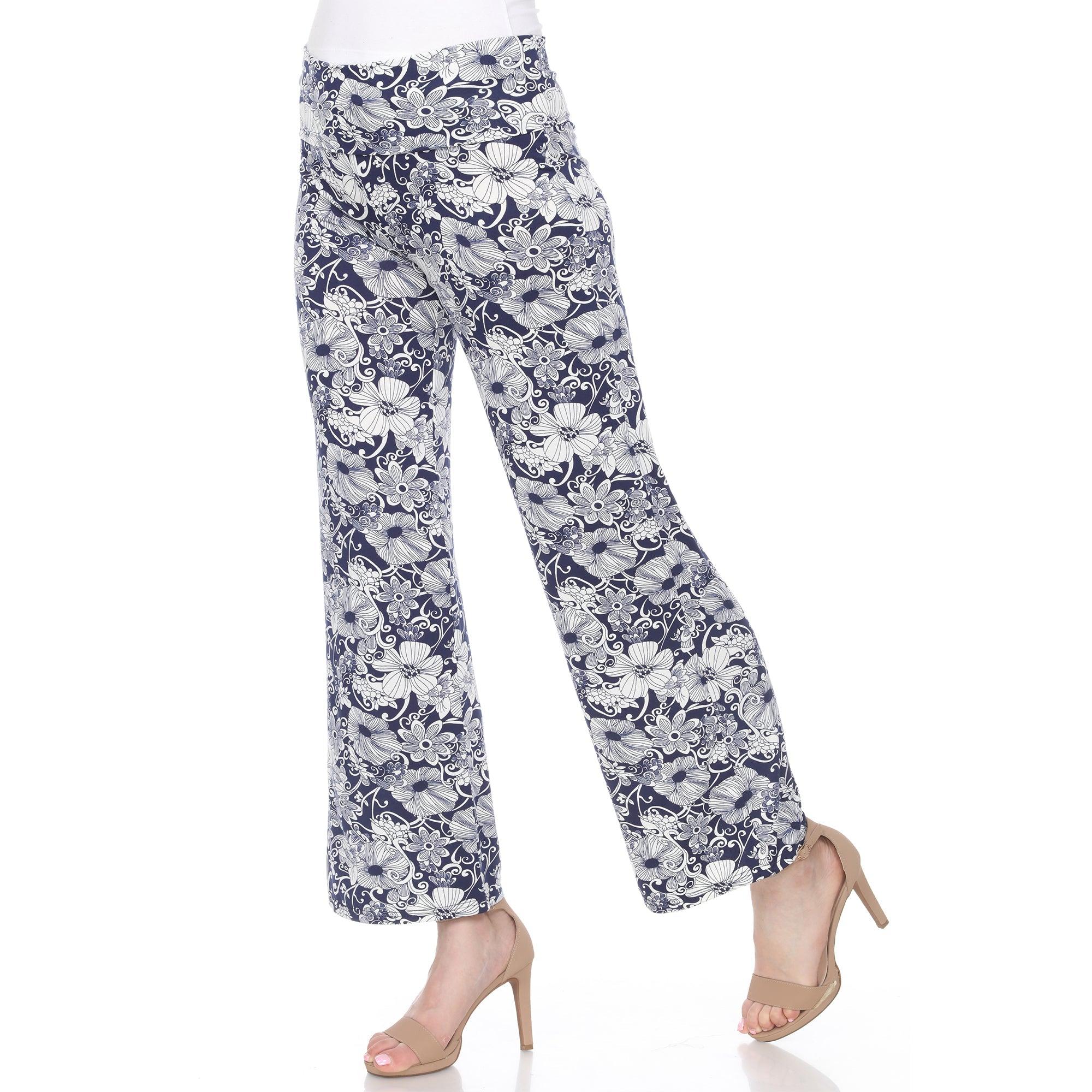 Floral Paisley Palazzo Pants Product Image